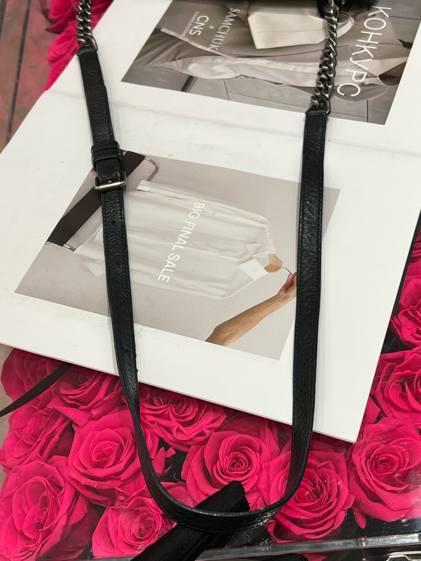 Saint Laurent - Flap Bag - Leather - Black - (medium)