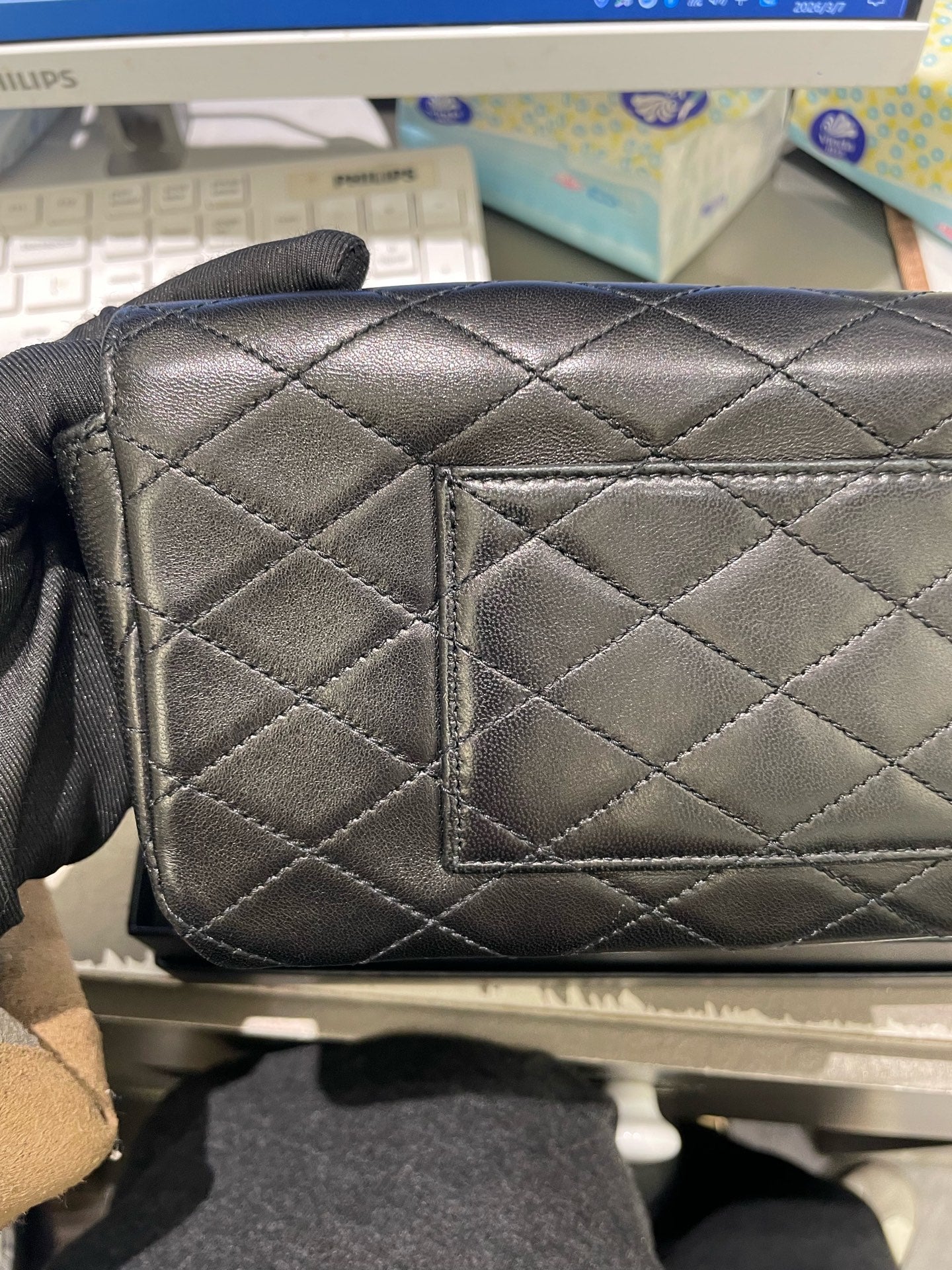 Saint Laurent - GABY - Leather - Black