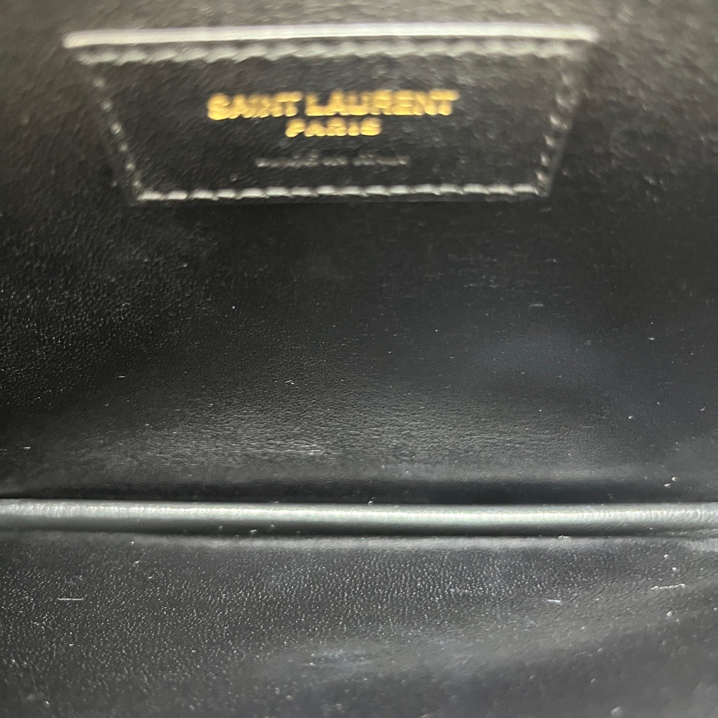 Saint Laurent - Gaby Envelope Bag - Leather - White - (small)