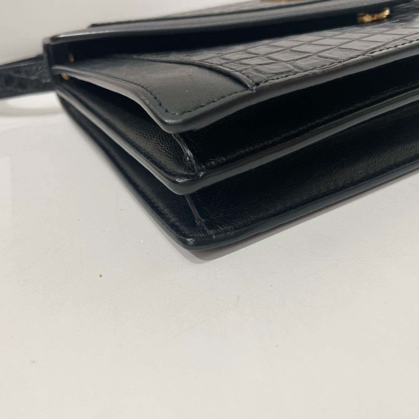 Saint Laurent - GABY - Leather - Black - (medium)