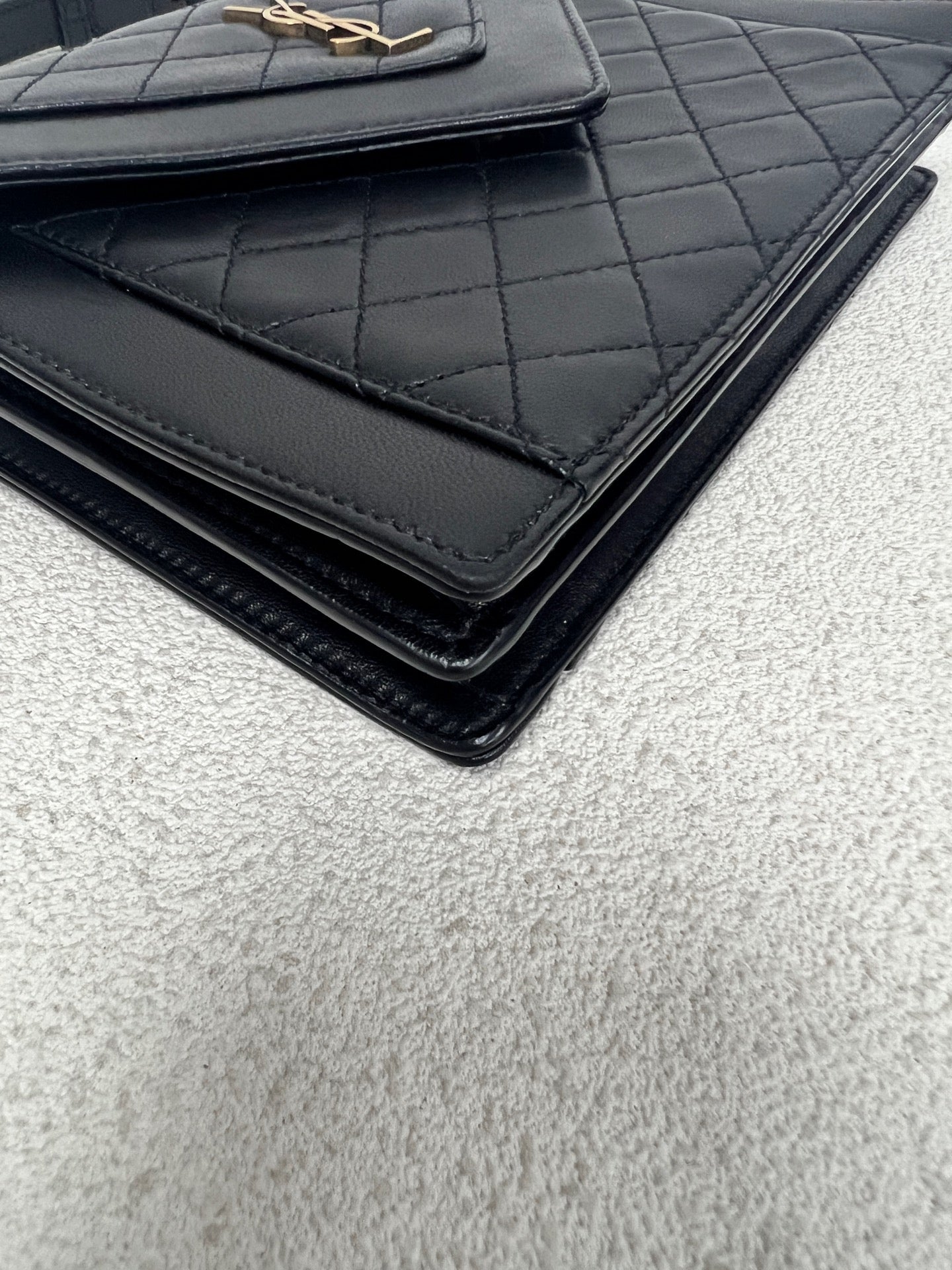 Saint Laurent - Gaby - Leather - Black - (small)