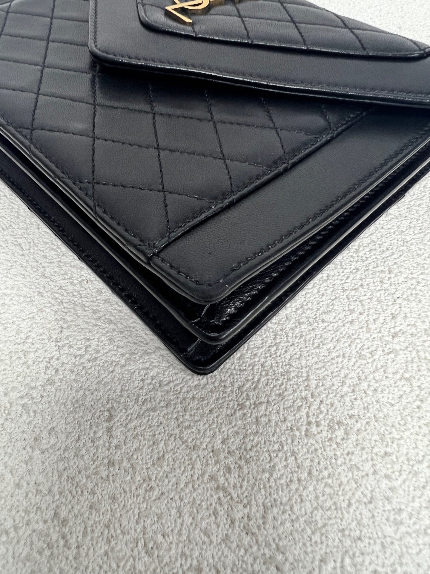 Saint Laurent - Gaby - Leather - Black - (small)