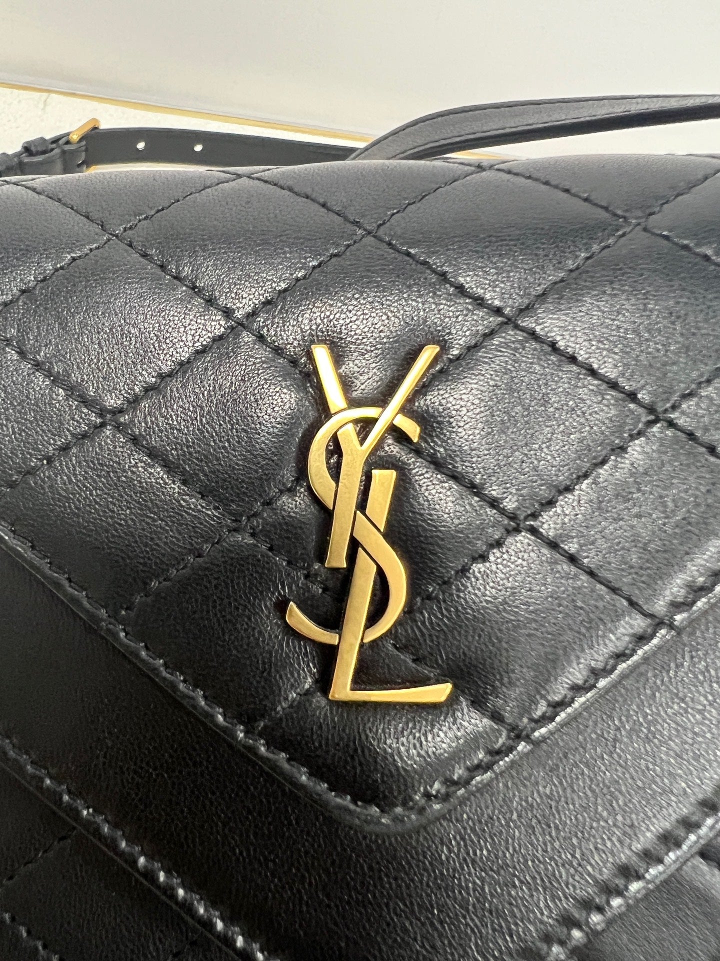 Saint Laurent - Gaby - Leather - Black - (small)