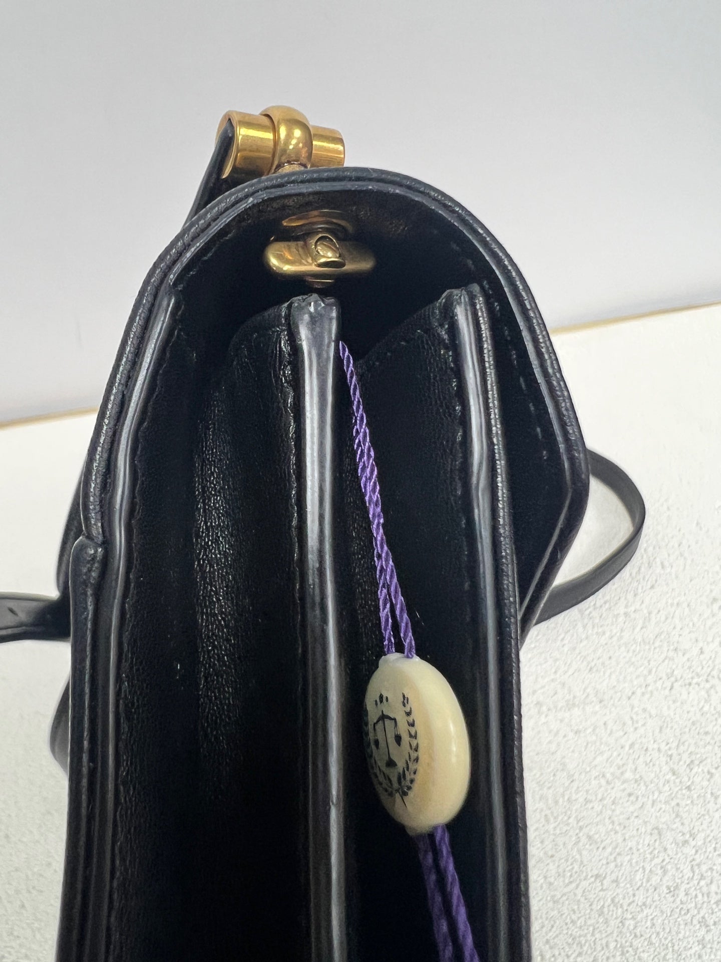 Saint Laurent - Gaby - Leather - Black - (small)