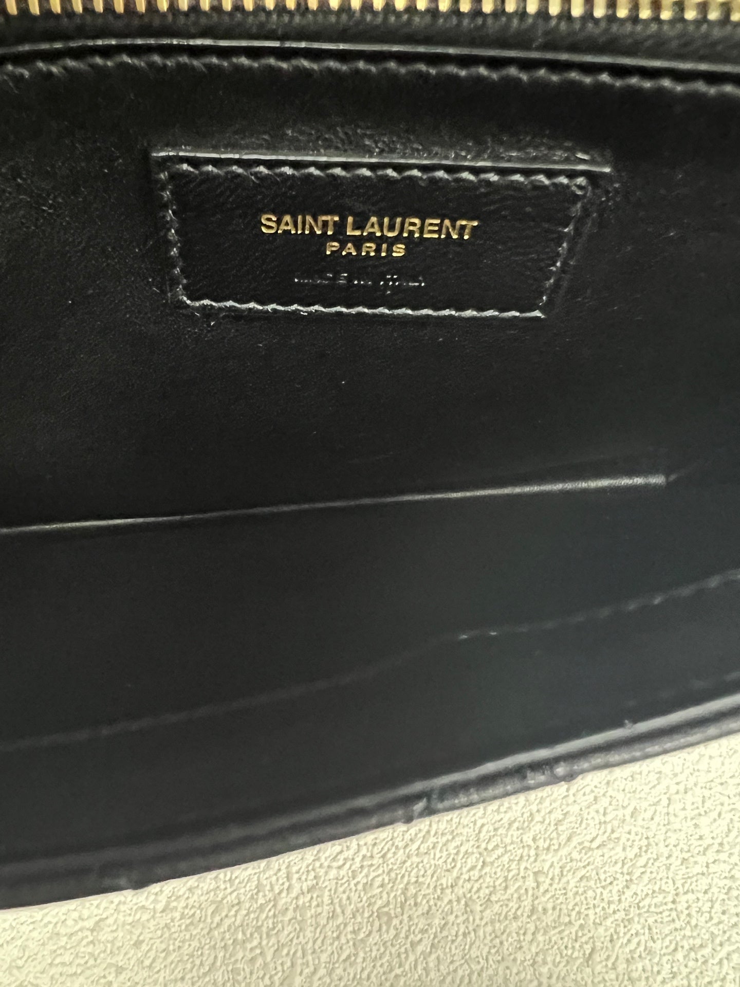 Saint Laurent - Gaby - Leather - Black - (small)