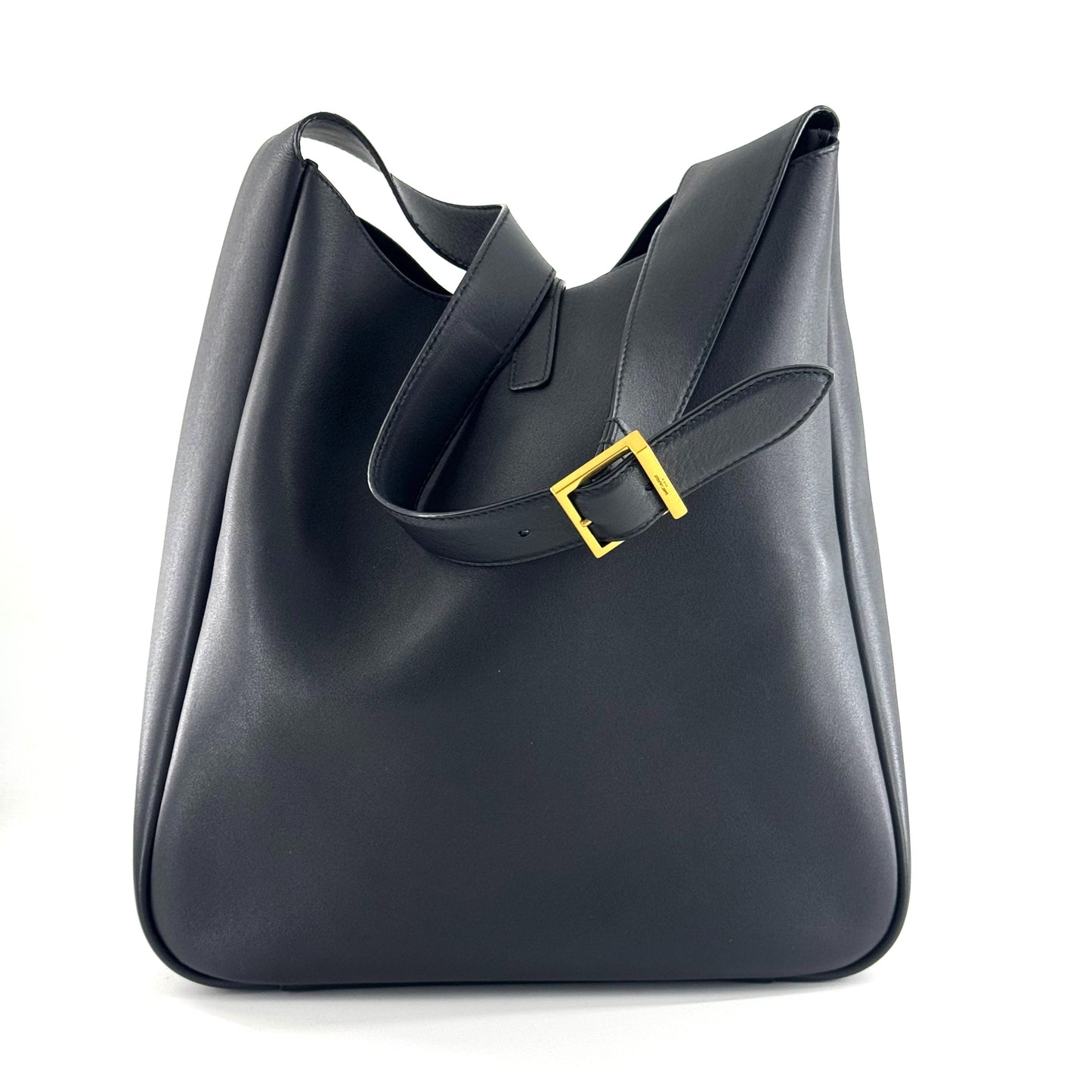 Saint Laurent - Hobo Bag - Leather - Black - (Large)