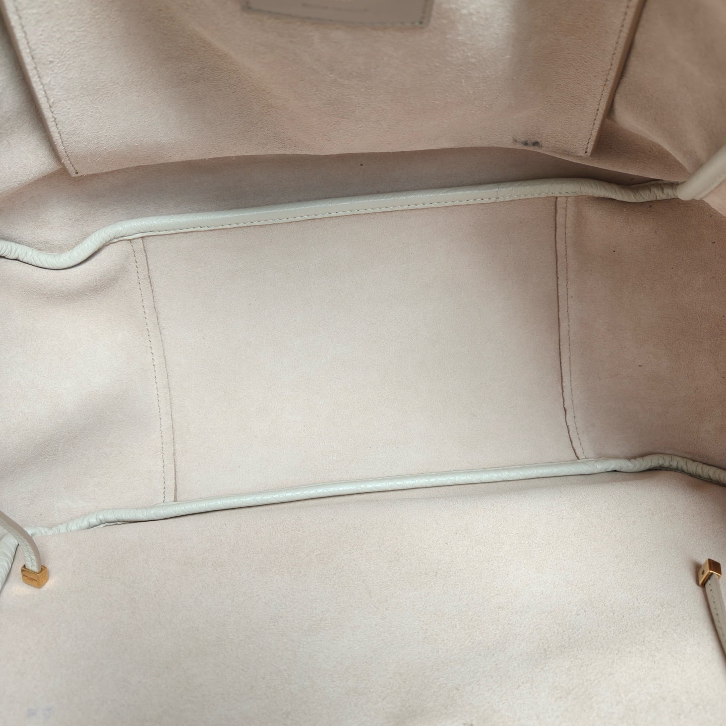 Saint Laurent - Hobo Bag - Leather - White - (Large)