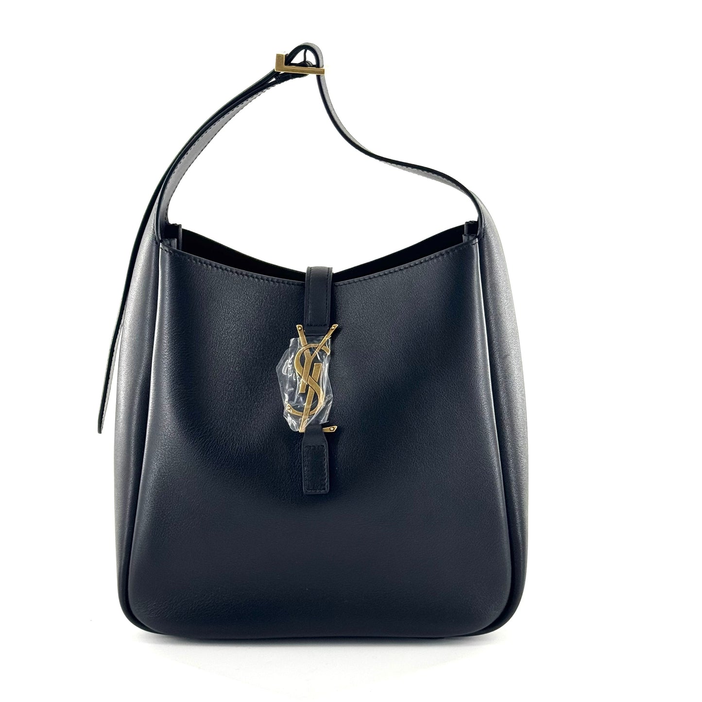 Saint Laurent - Hobo - Calfskin leather - Black - (small)