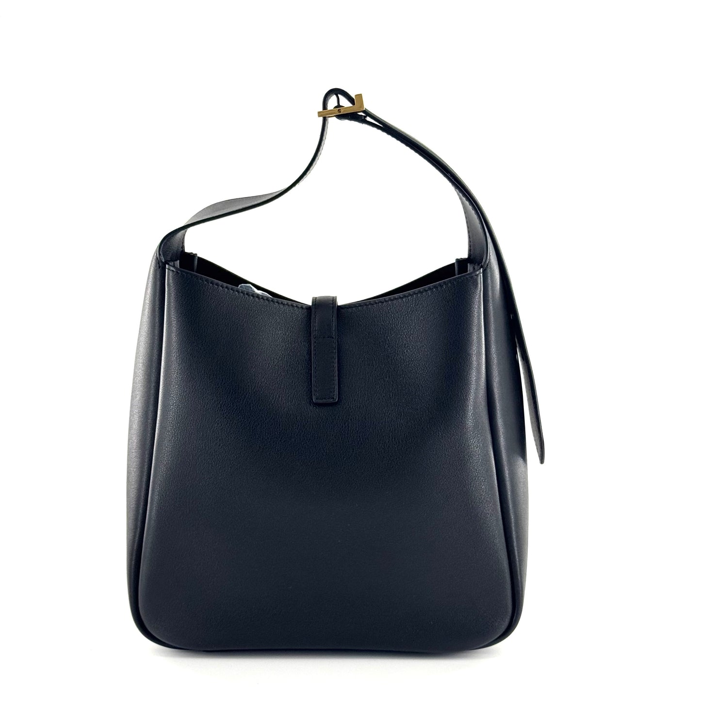 Saint Laurent - Hobo - Calfskin leather - Black - (small)