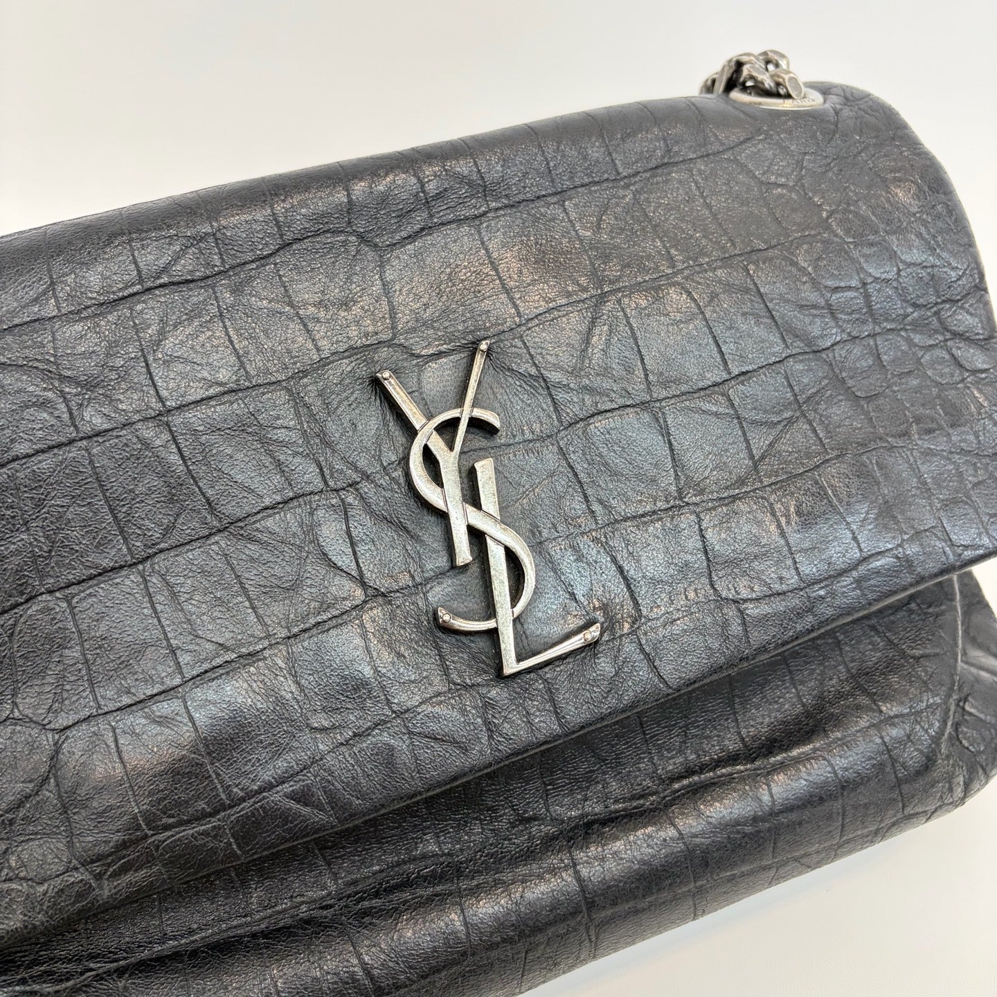 Saint Laurent - Hollywood - Leather - Black - (medium)