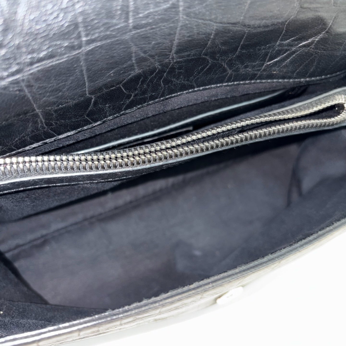 Saint Laurent - Hollywood - Leather - Black - (medium)