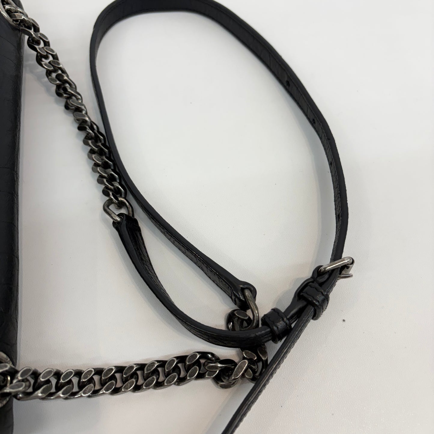 Saint Laurent - Hollywood - Leather - Black - (medium)