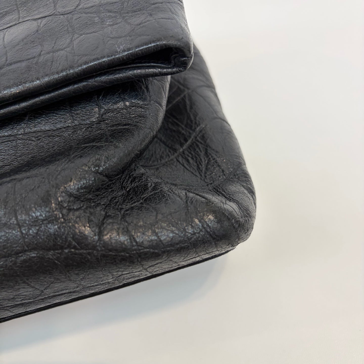 Saint Laurent - Hollywood - Leather - Black - (medium)