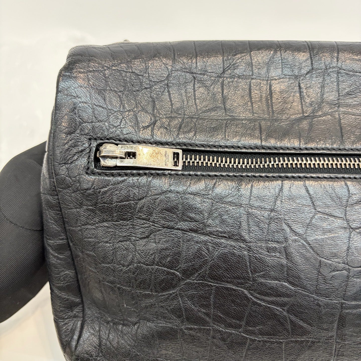 Saint Laurent - Hollywood - Leather - Black - (medium)