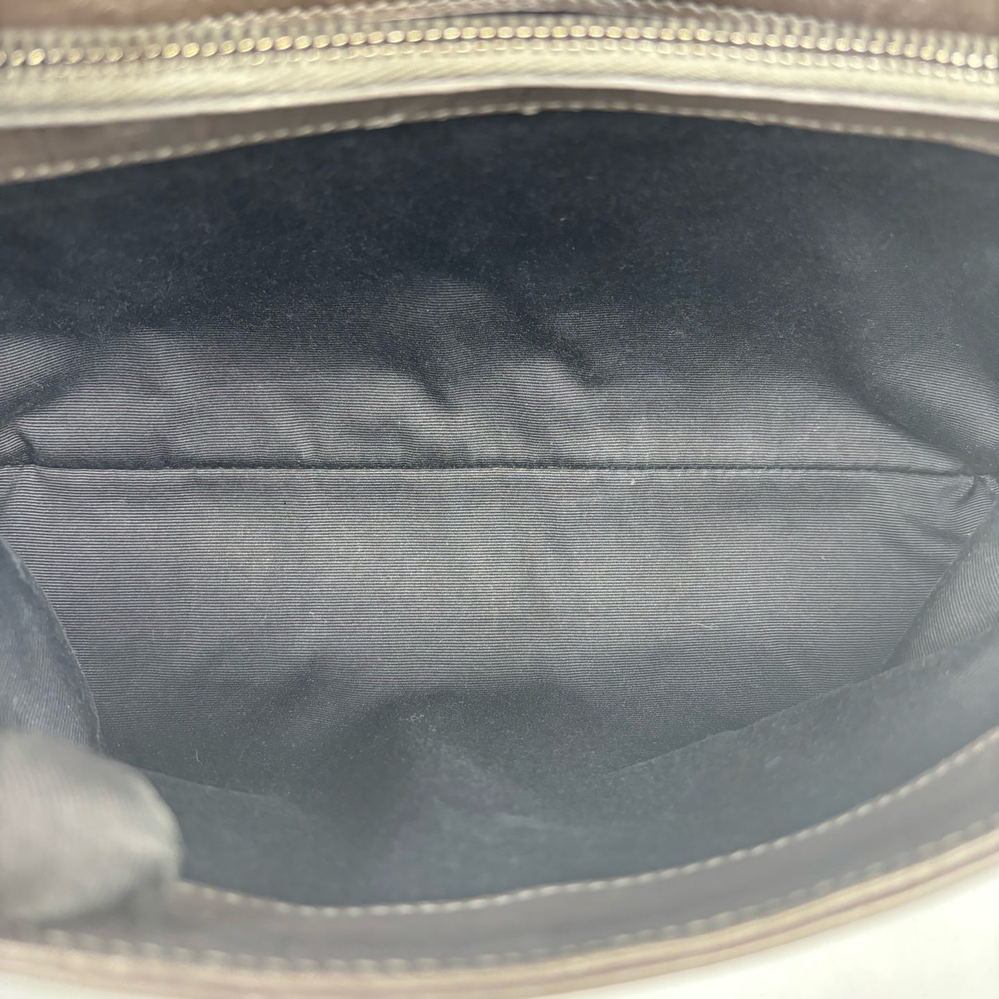 Saint Laurent - Hollywood - Leather - Grey - (small)