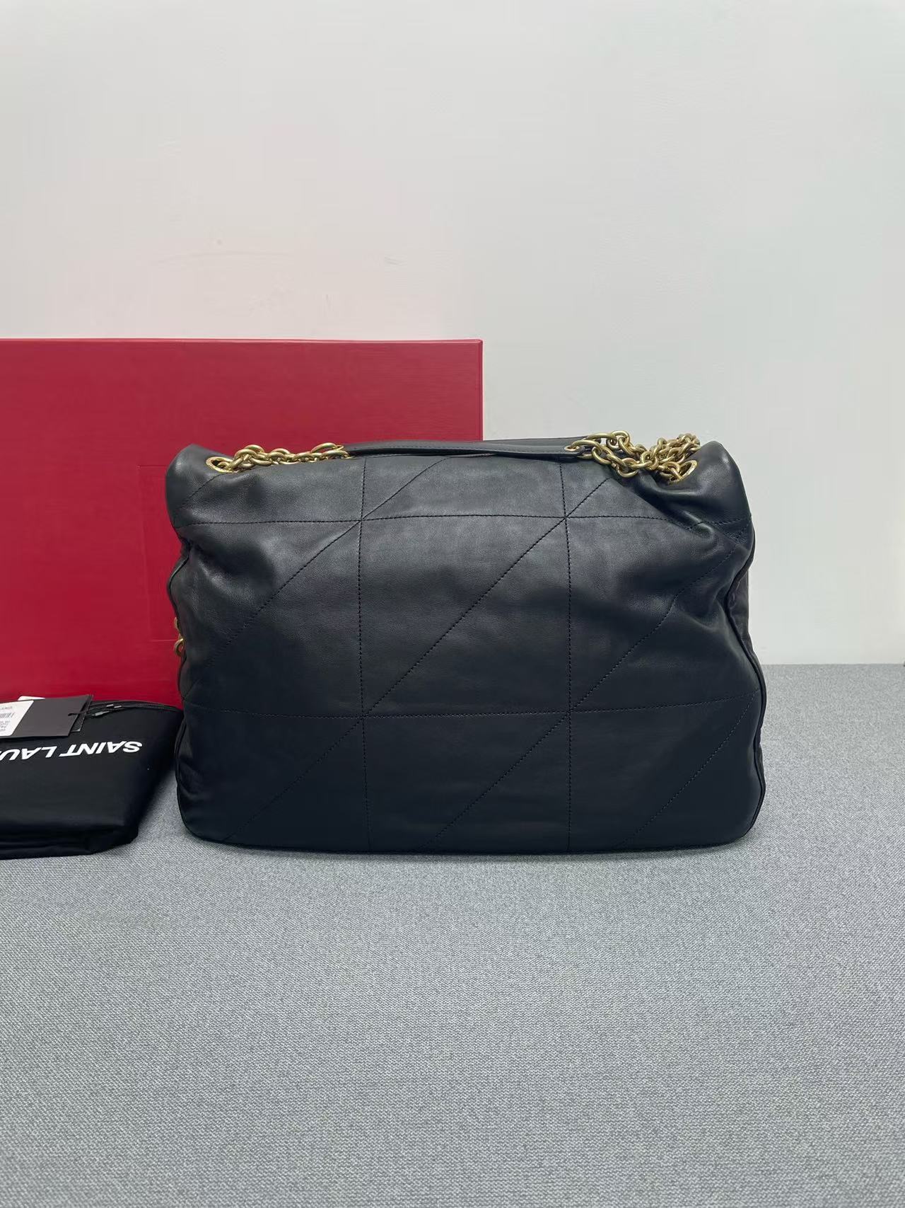 Saint Laurent - Jamie 4.3 - Lambskin leather - Black - (large)
