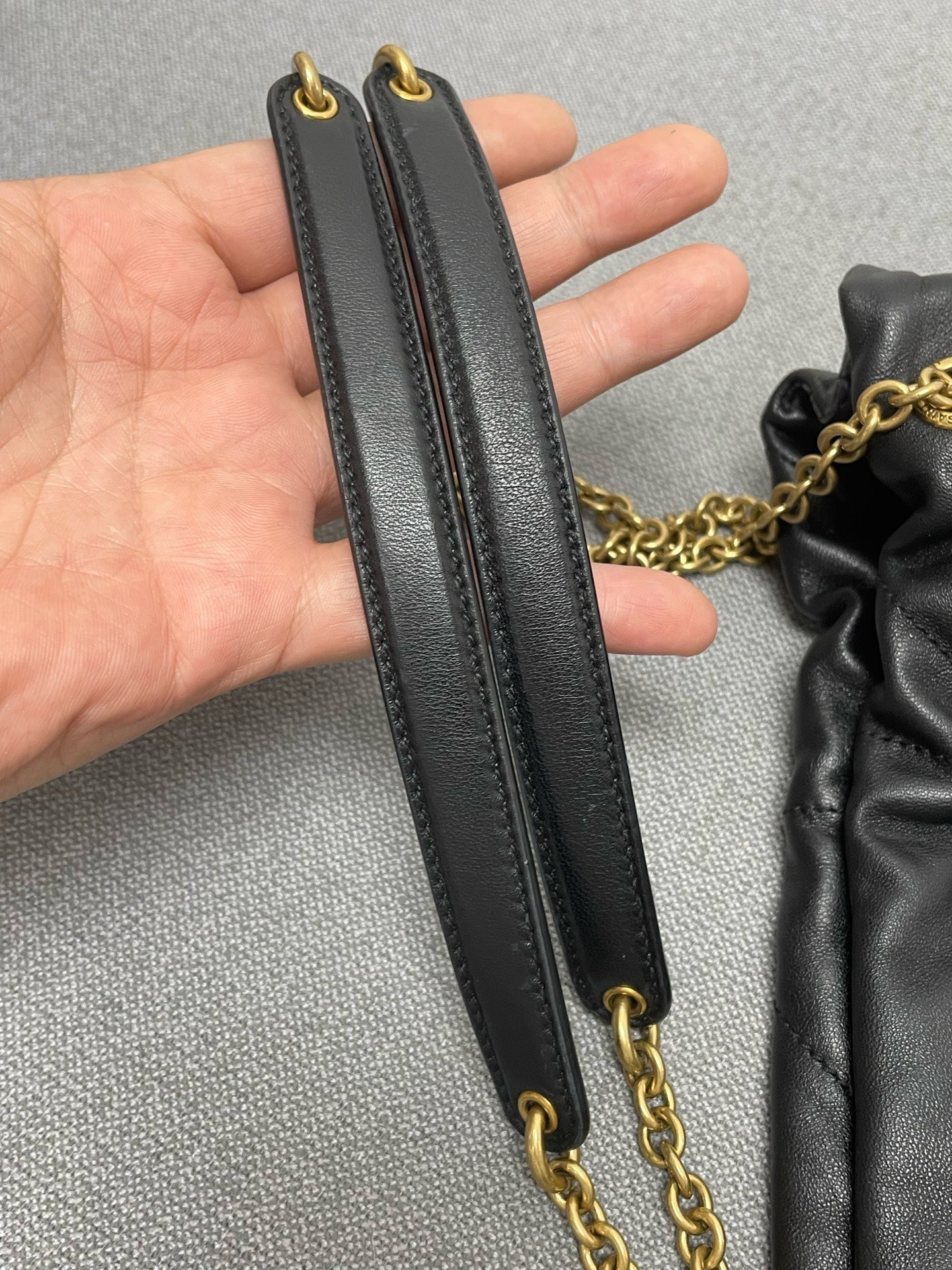 Saint Laurent - Jamie 4.3 - Leather - Black - (medium)