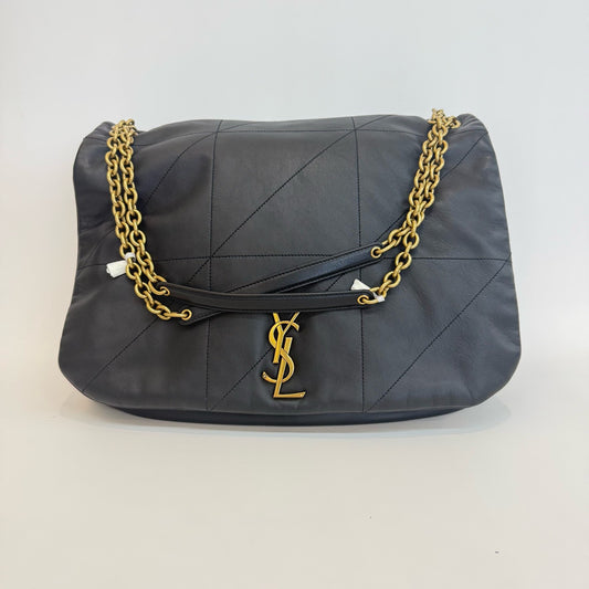Saint Laurent - Jamie Large - Leather - Black - (large)