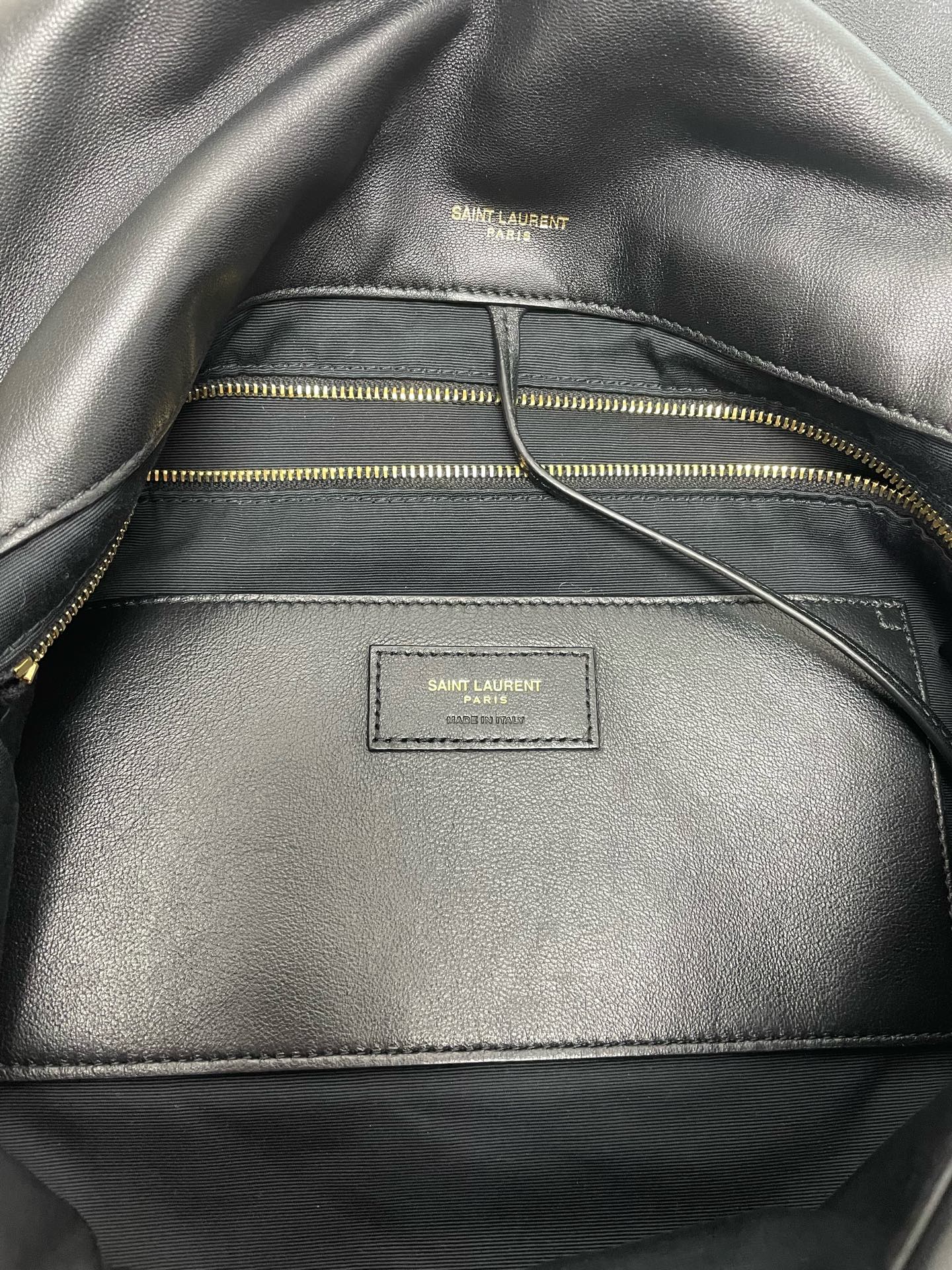 Saint Laurent - Jamie - Leather - Black - (large)