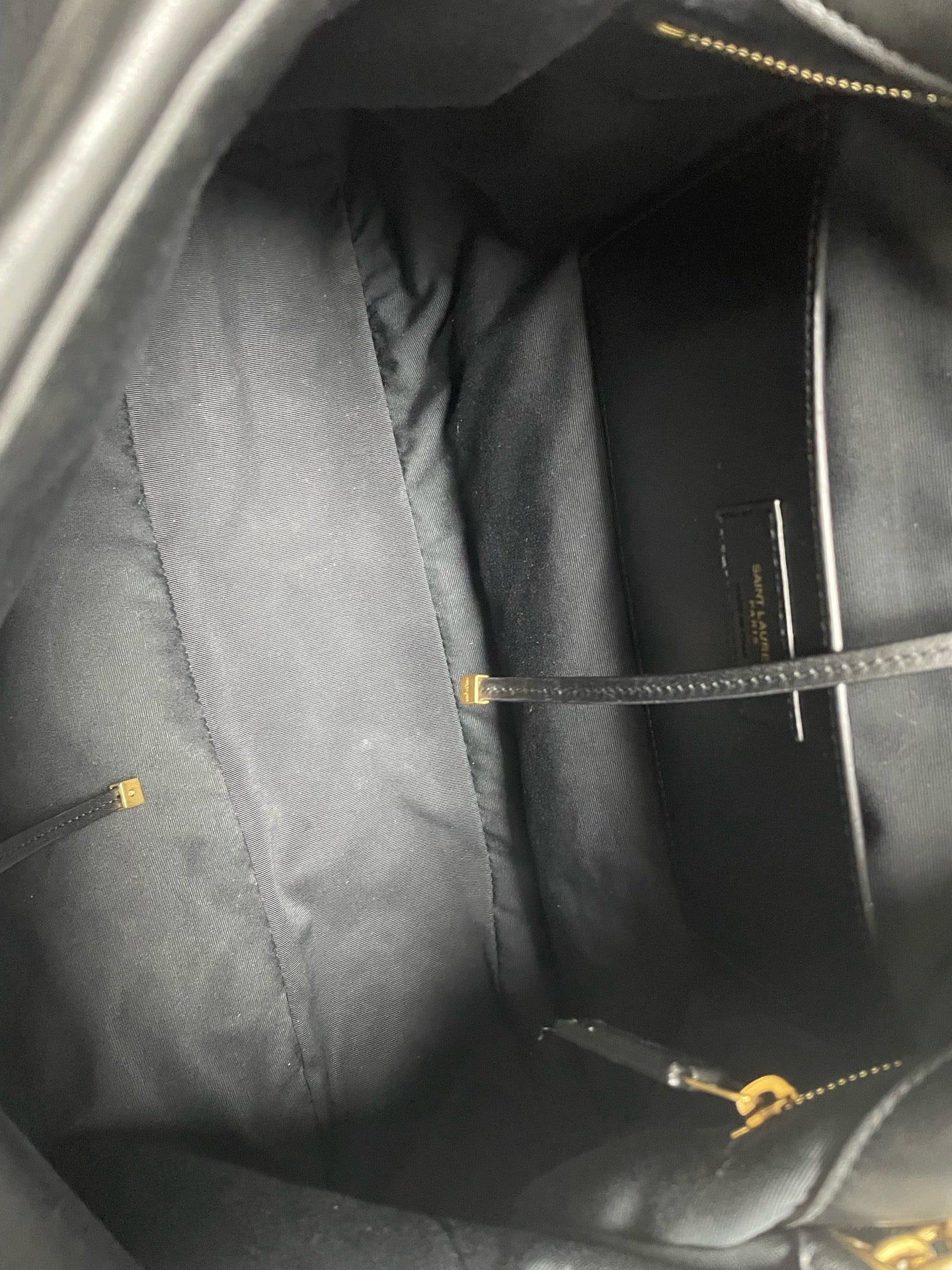 Saint Laurent - Jamie - Leather - Black - (large)