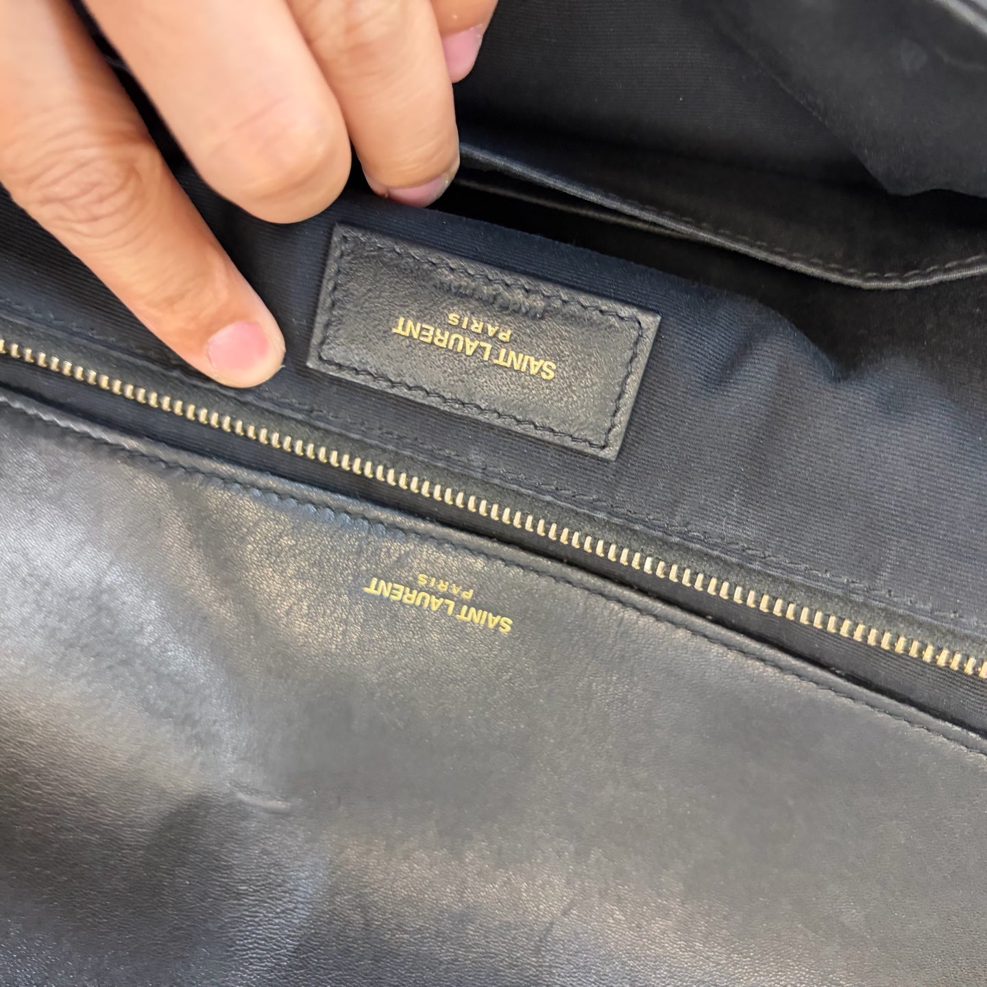 Saint Laurent - Jamie - Leather - Black - (medium)