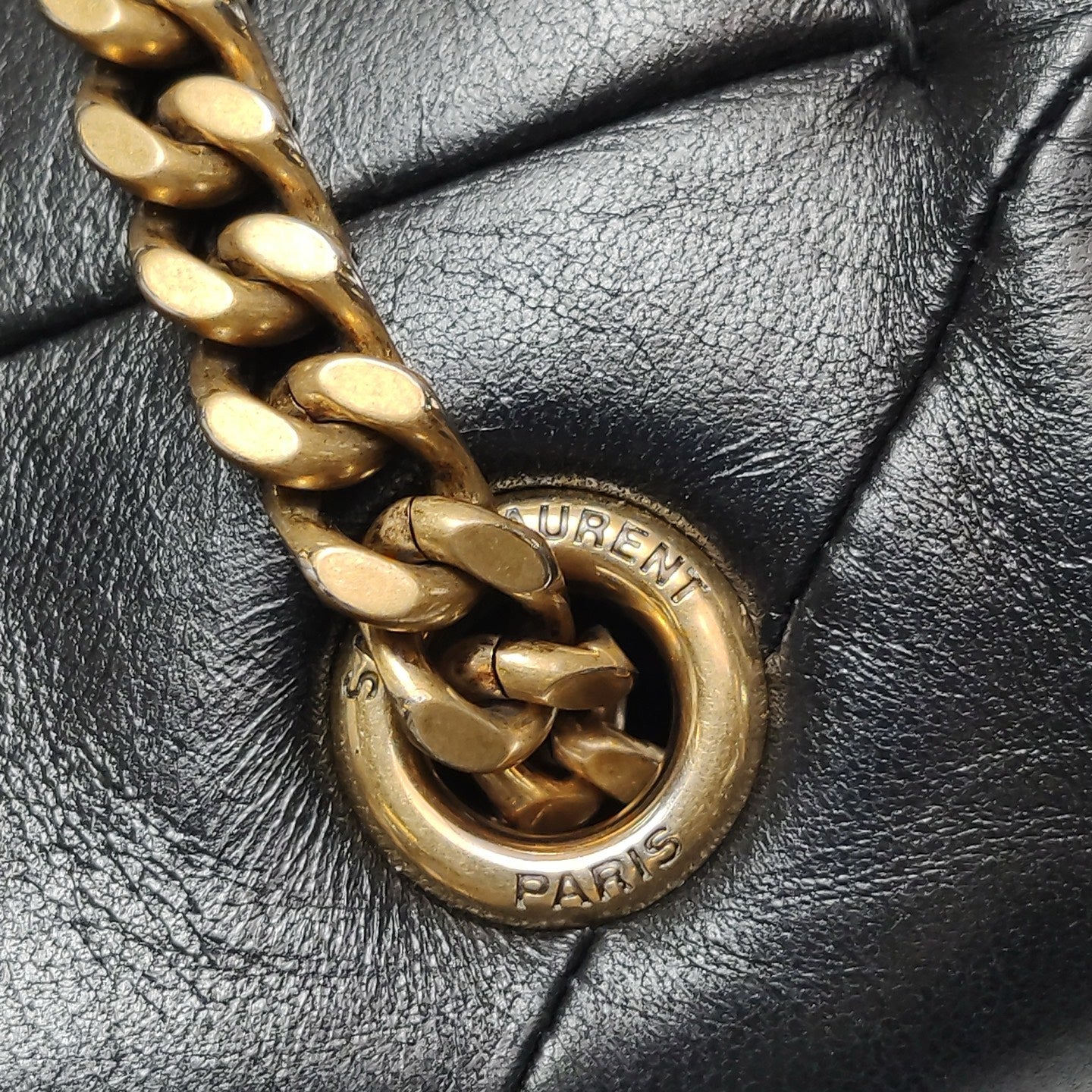 Saint Laurent - Jamie - Leather - Black - (medium)