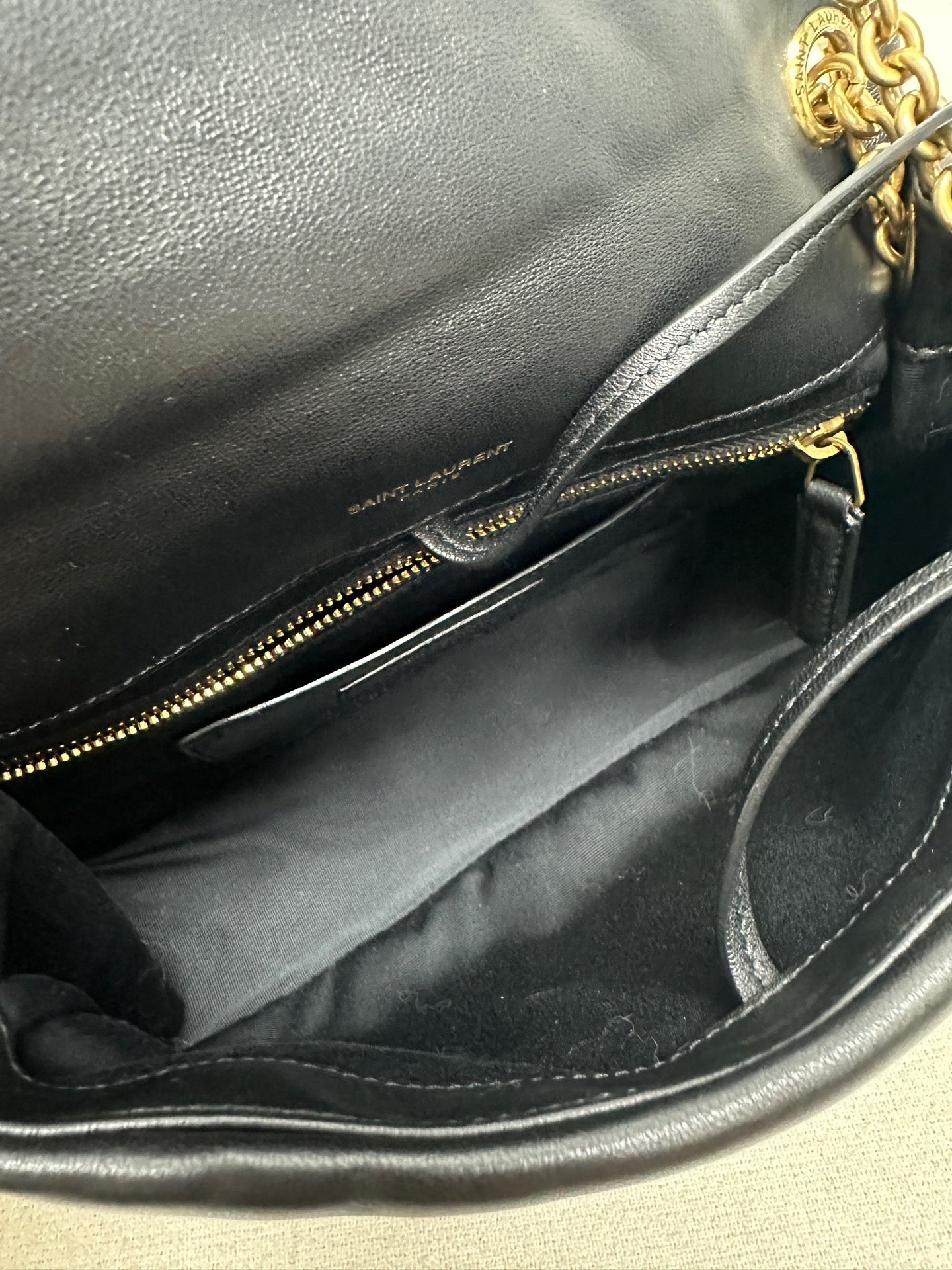 Saint Laurent - Jamie - Leather - Black - (small)