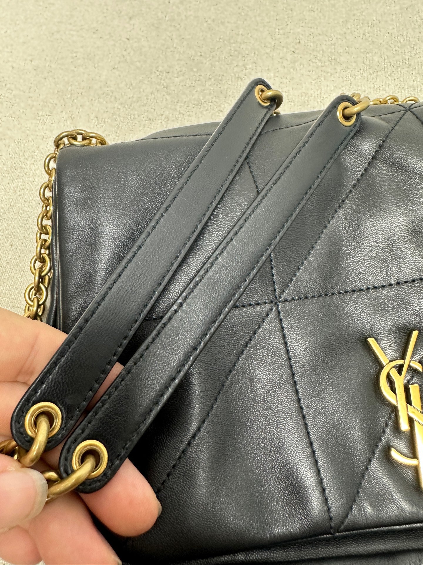 Saint Laurent - Jamie - Leather - Black - (small)