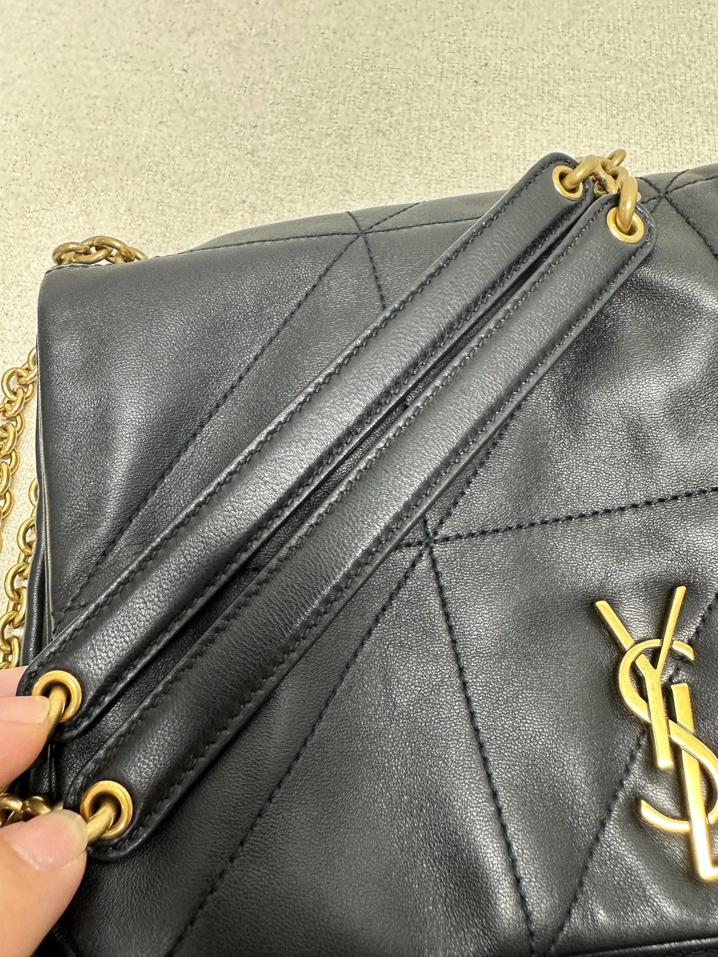 Saint Laurent - Jamie - Leather - Black - (small)