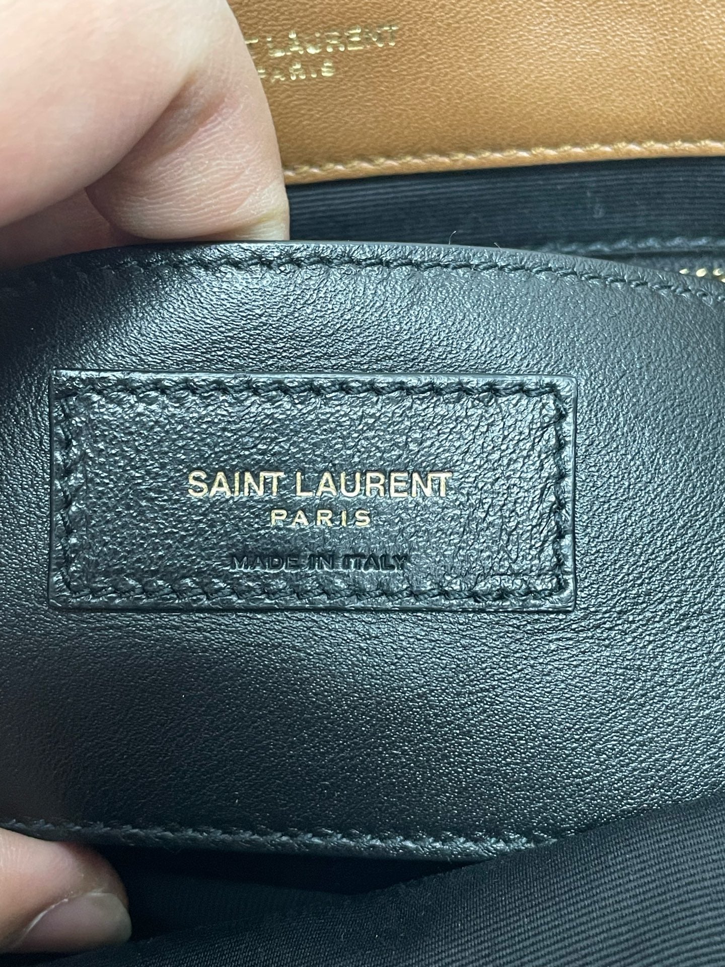 Saint Laurent - Jamie - Leather - Camel - (Small)