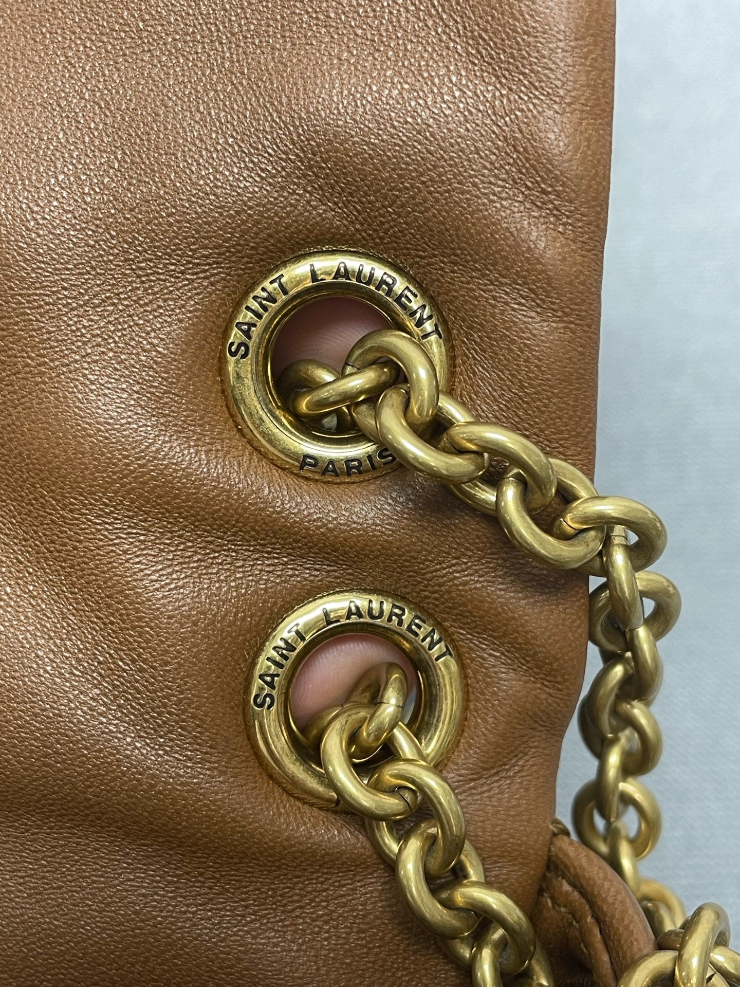 Saint Laurent - Jamie - Leather - Camel - (Small)