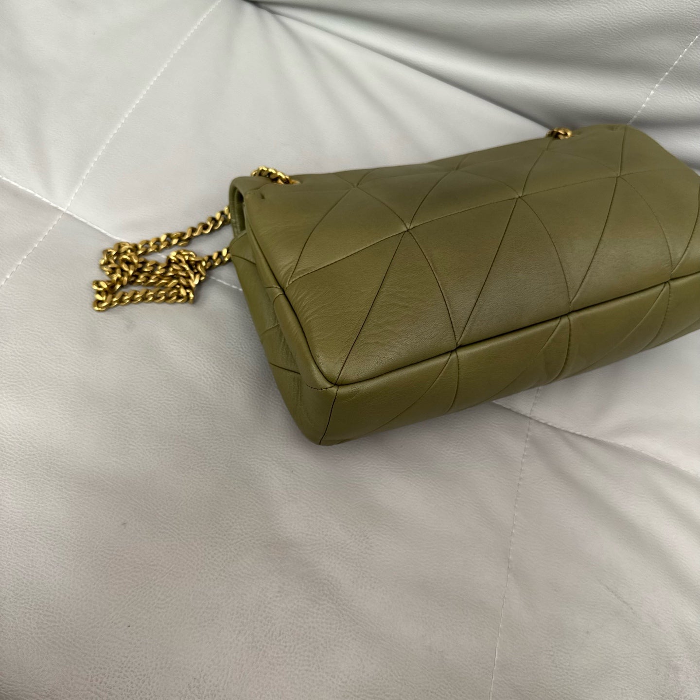 Saint Laurent - Jamie - Leather - Green - (medium)
