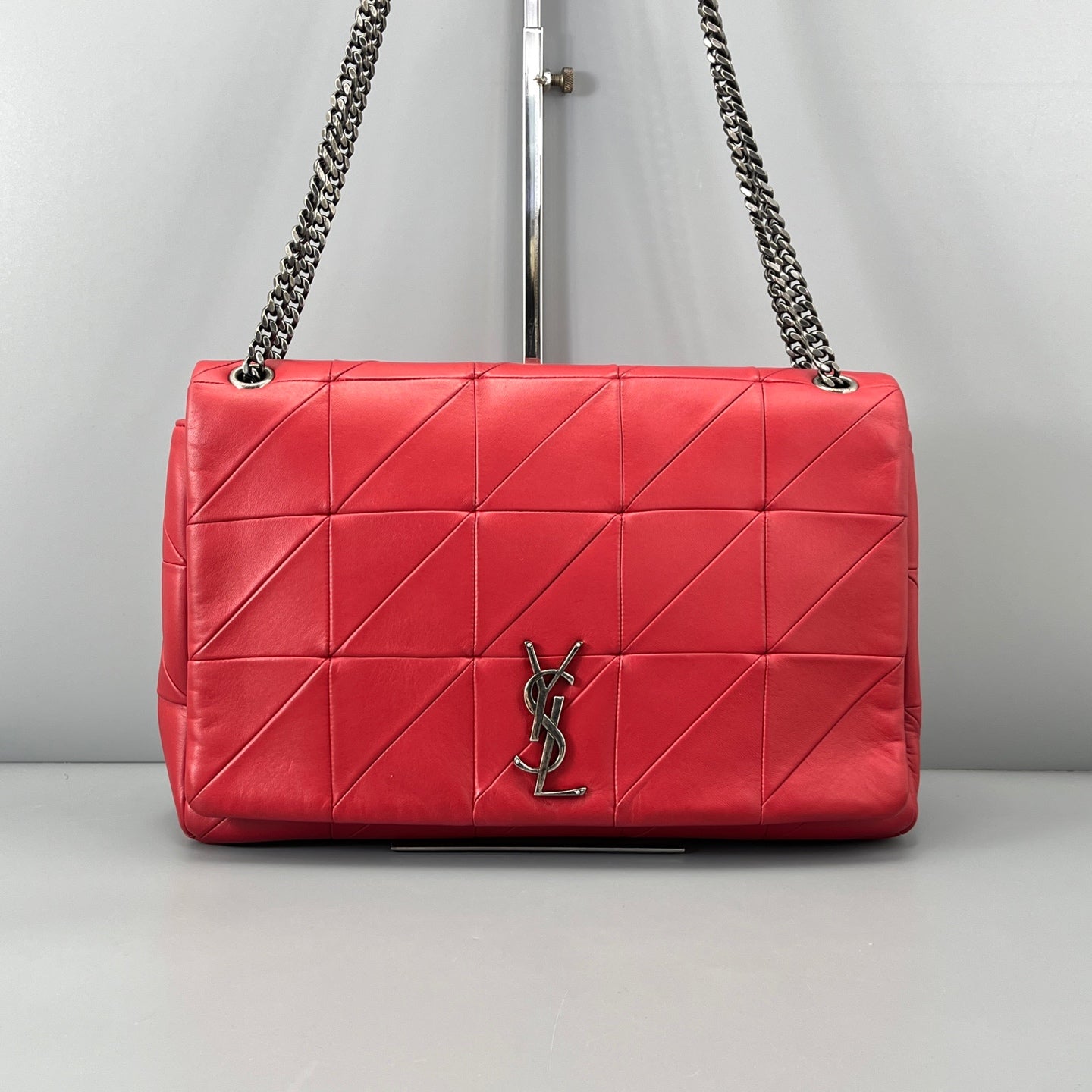 Saint Laurent - Jamie - Leather - Red - (large)