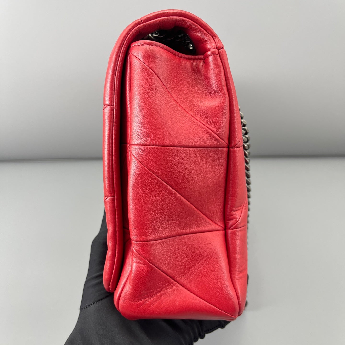 Saint Laurent - Jamie - Leather - Red - (large)