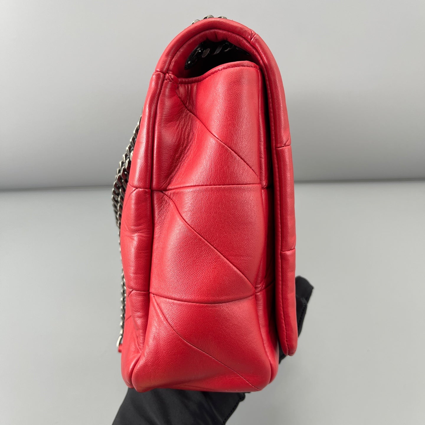 Saint Laurent - Jamie - Leather - Red - (large)