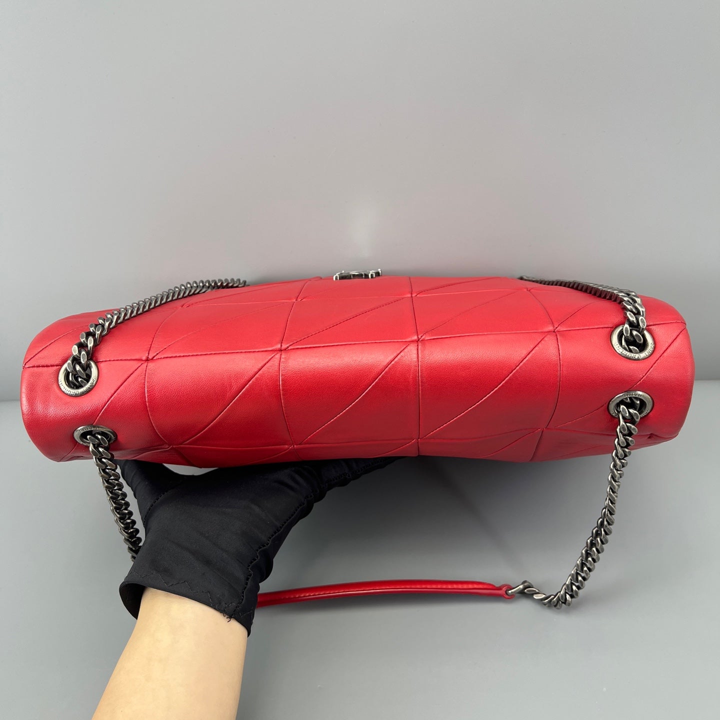 Saint Laurent - Jamie - Leather - Red - (large)