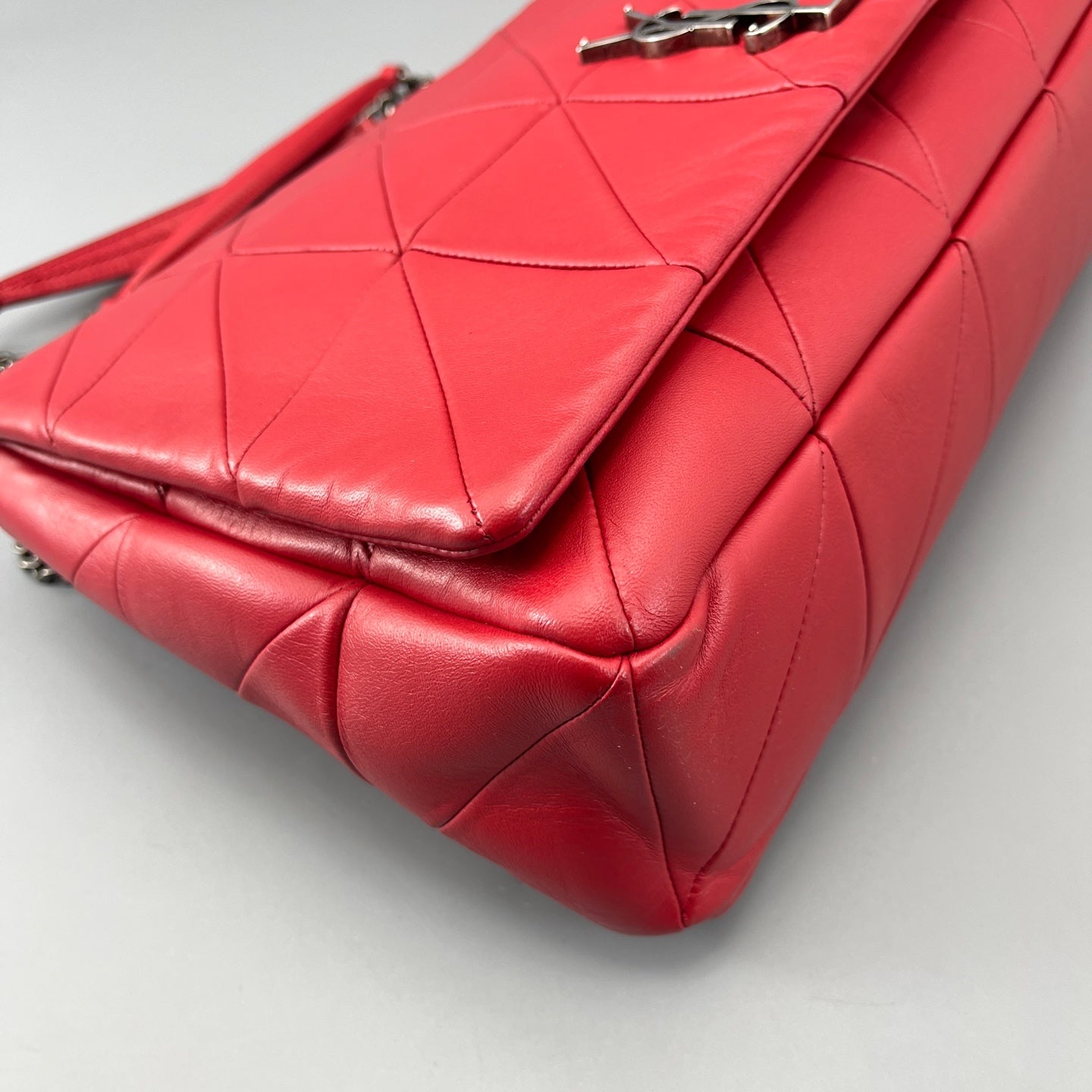 Saint Laurent - Jamie - Leather - Red - (large)