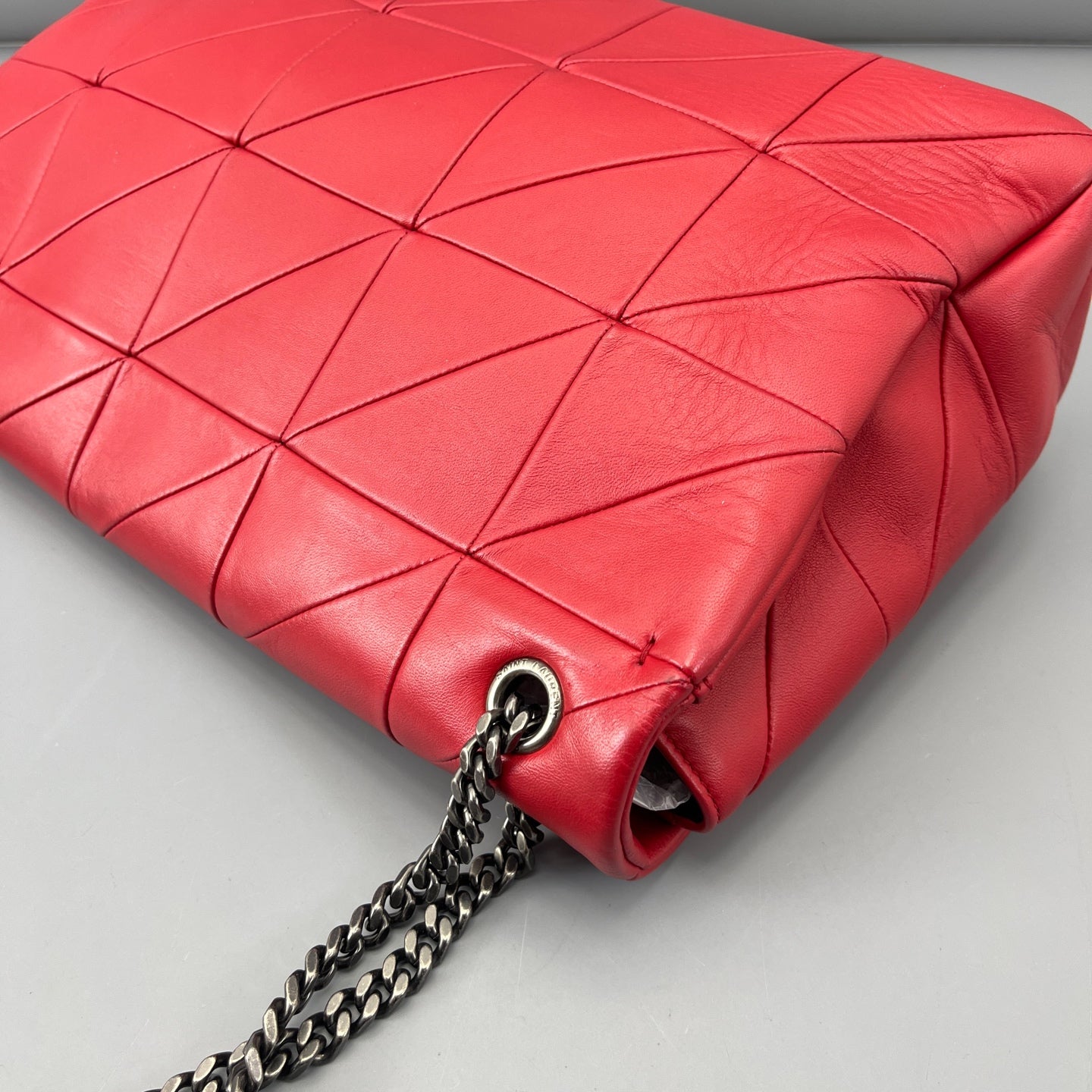 Saint Laurent - Jamie - Leather - Red - (large)