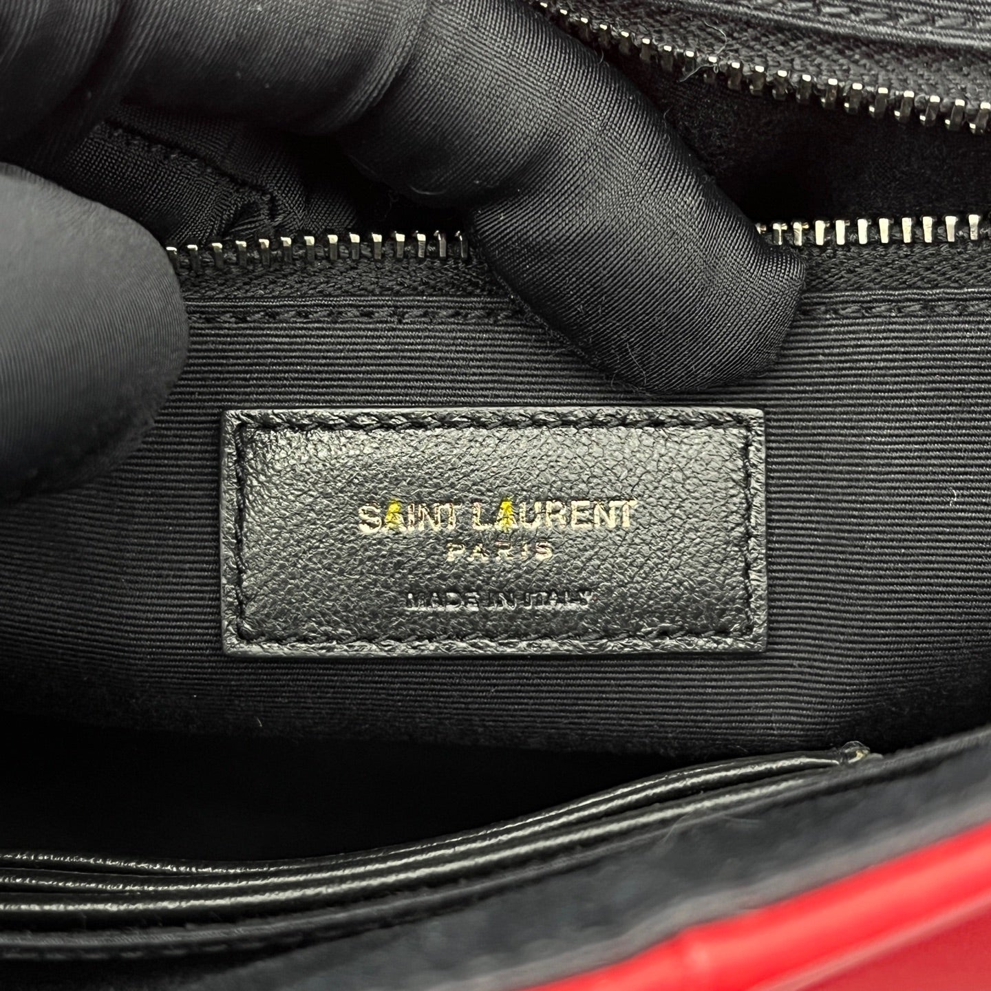 Saint Laurent - Jamie - Leather - Red - (large)