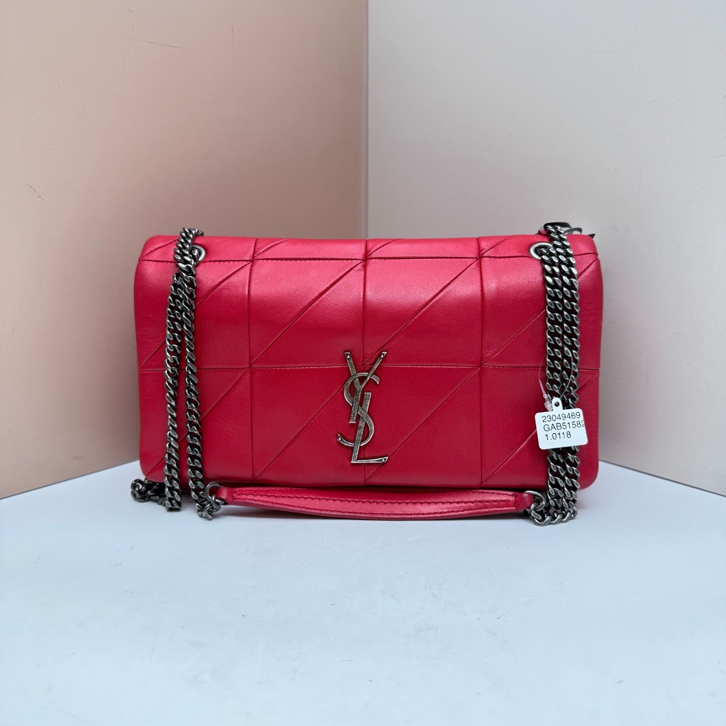 Saint Laurent - Jamie - Leather - Red - (medium)