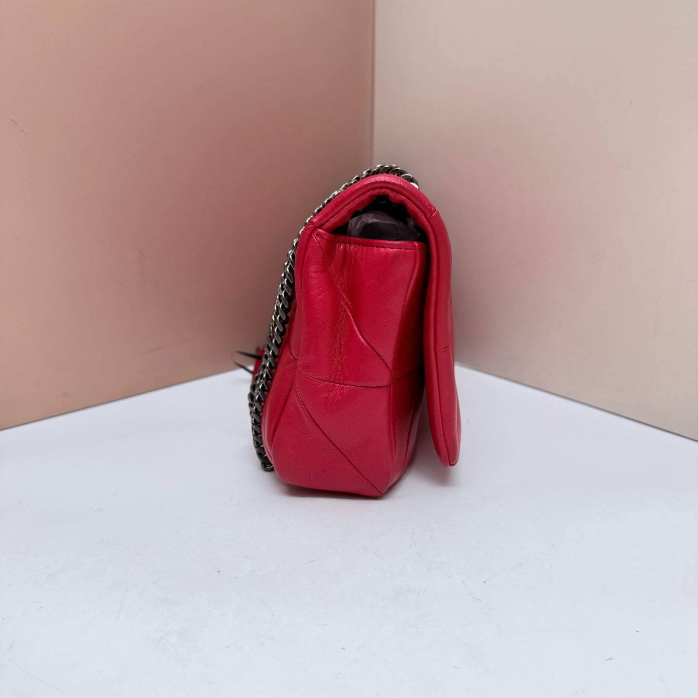 Saint Laurent - Jamie - Leather - Red - (medium)
