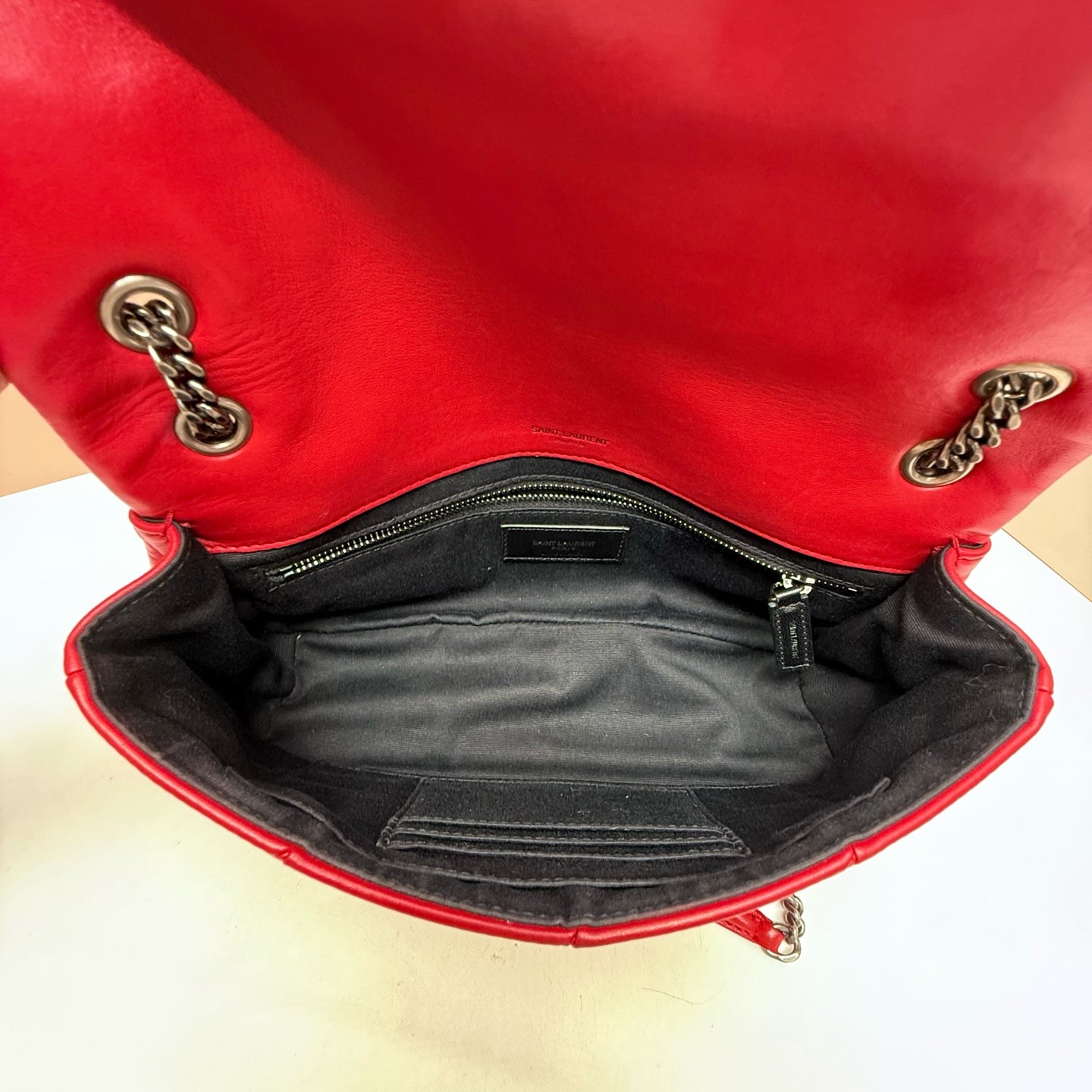 Saint Laurent - Jamie - Leather - Red - (medium)
