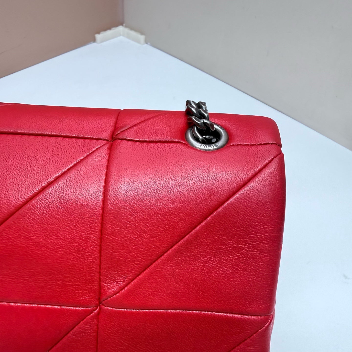 Saint Laurent - Jamie - Leather - Red - (medium)