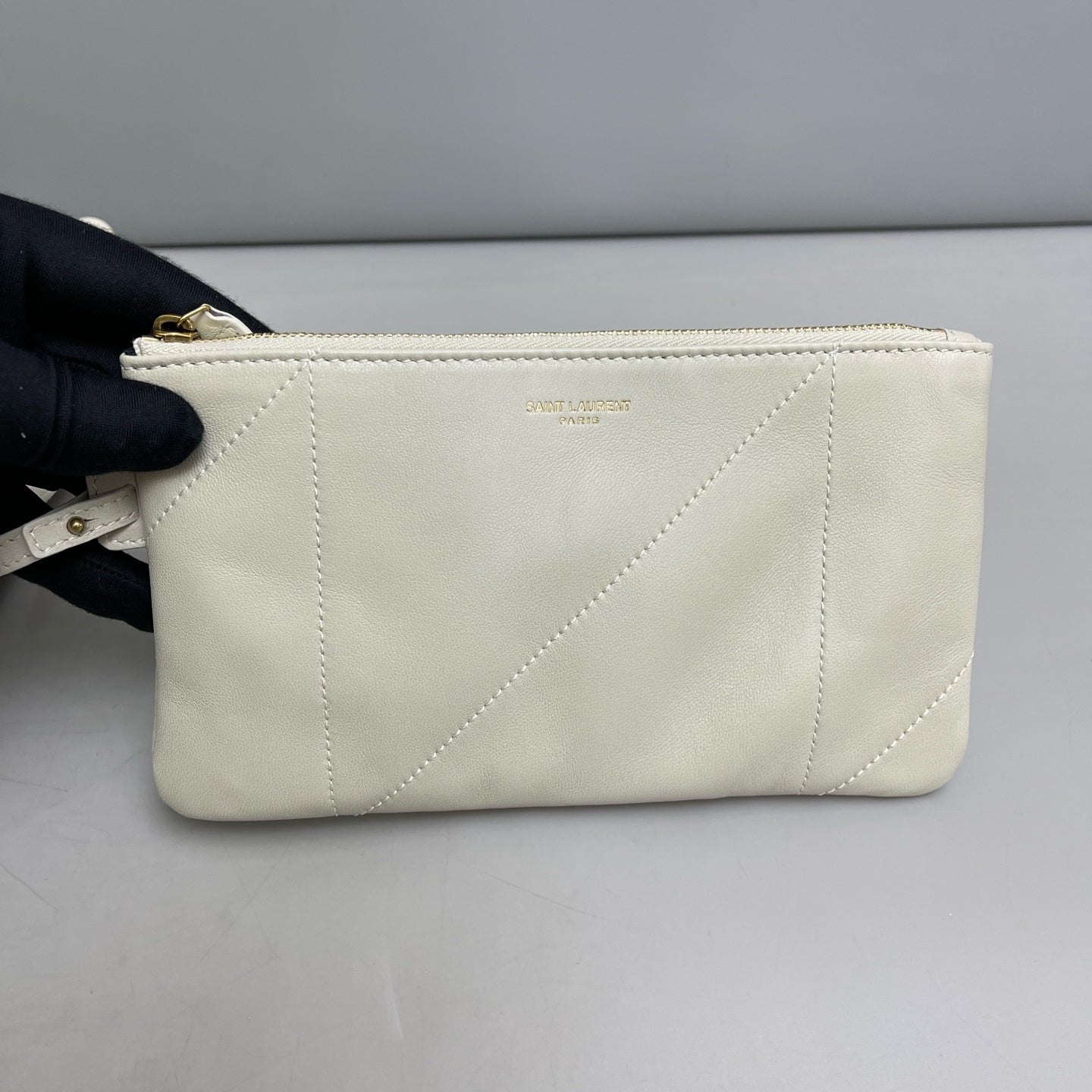 Saint Laurent - Jamie - Leather - White - (medium)