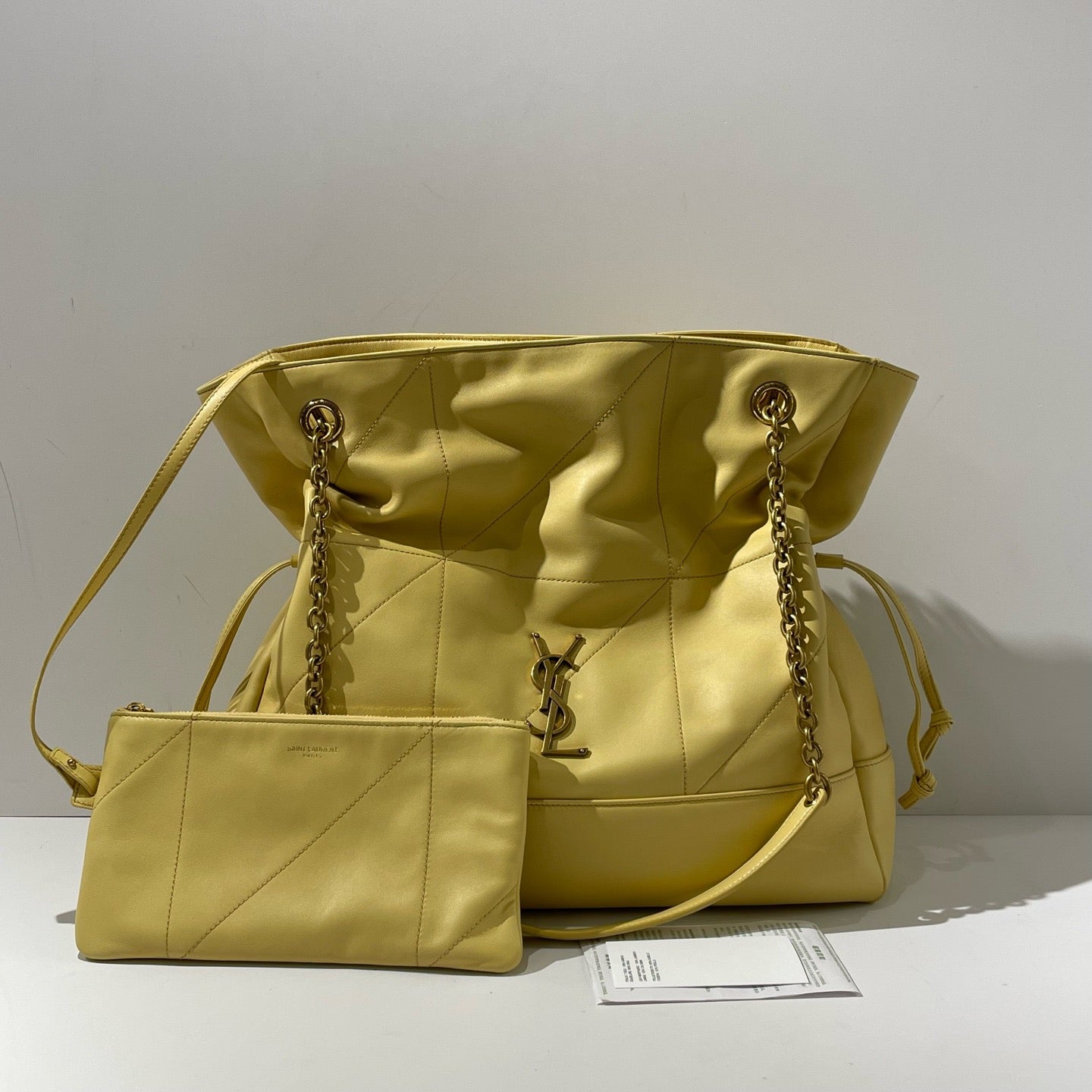Saint Laurent - Jamie - Leather - Yellow - (medium)