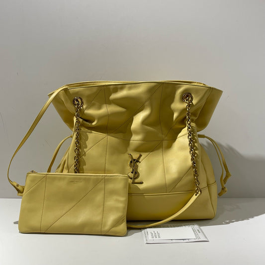 Saint Laurent - Jamie - Leather - Yellow - (medium)