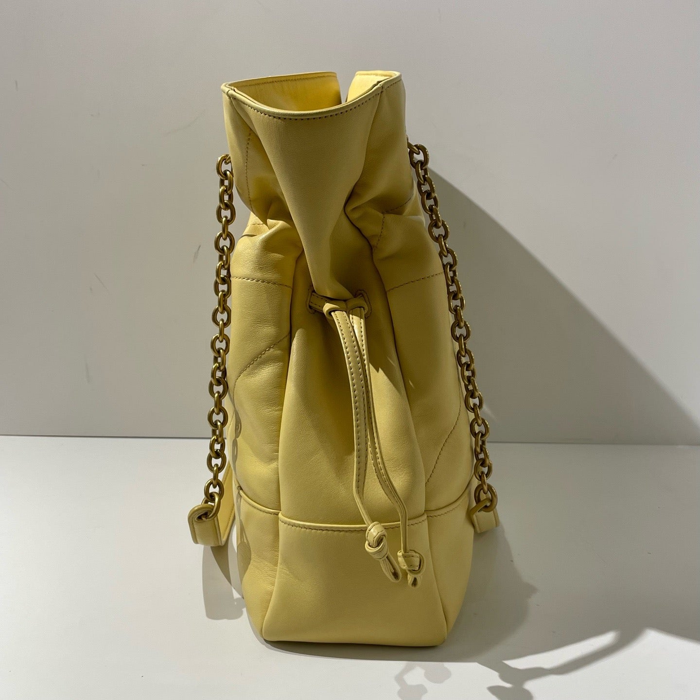 Saint Laurent - Jamie - Leather - Yellow - (medium)