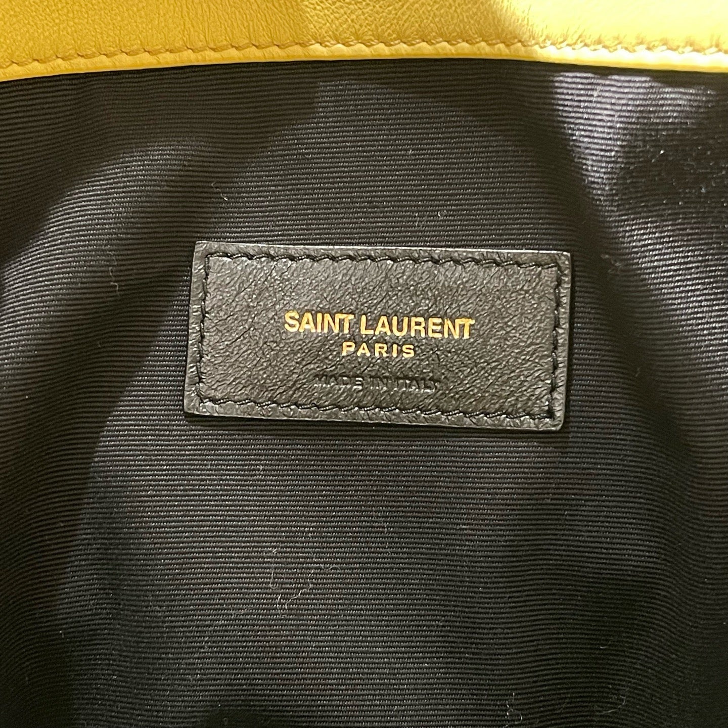 Saint Laurent - Jamie - Leather - Yellow - (medium)
