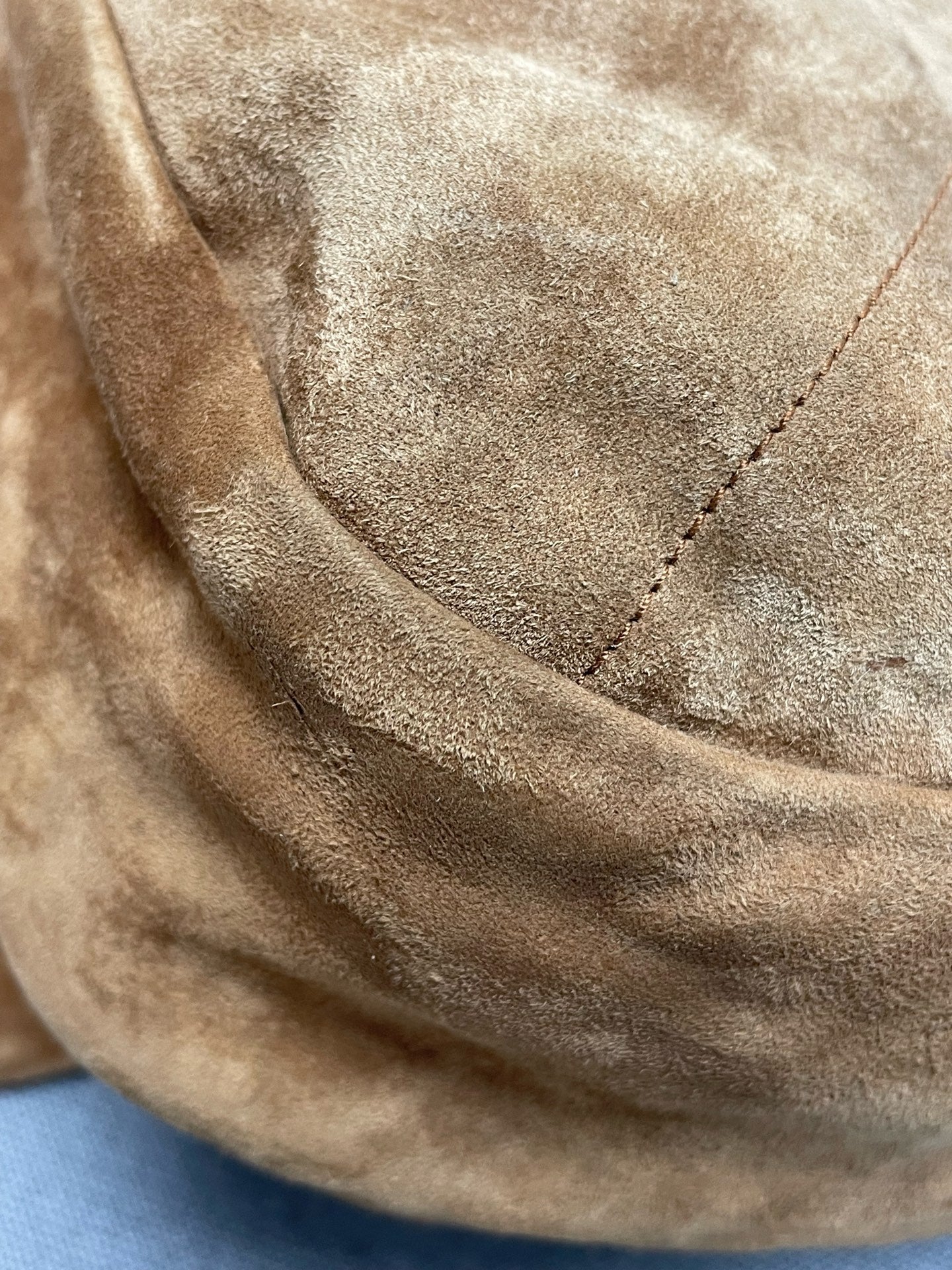 Saint Laurent - Jamie - Suede - Camel - (large)