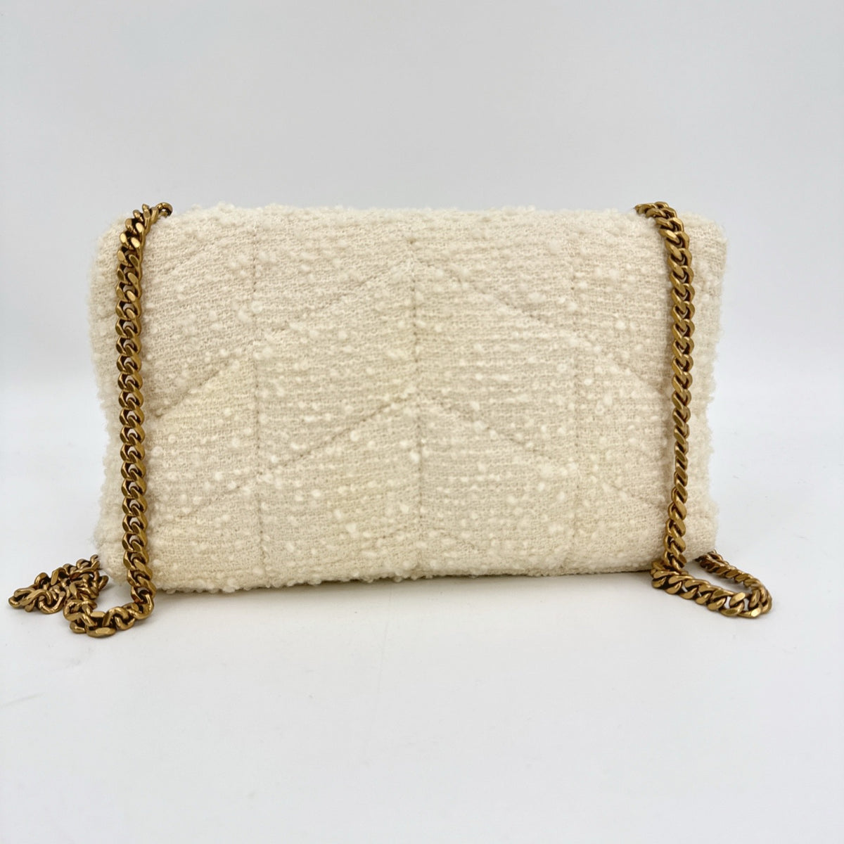 Saint Laurent - Jamie - Tweed - Beige - (Small)